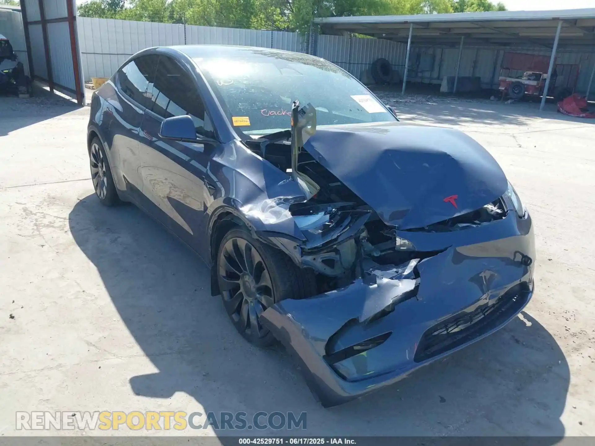 1 fotografías del automóvil dañado 7SAYGDEF5PF696100 TESLA MODEL Y 2023
