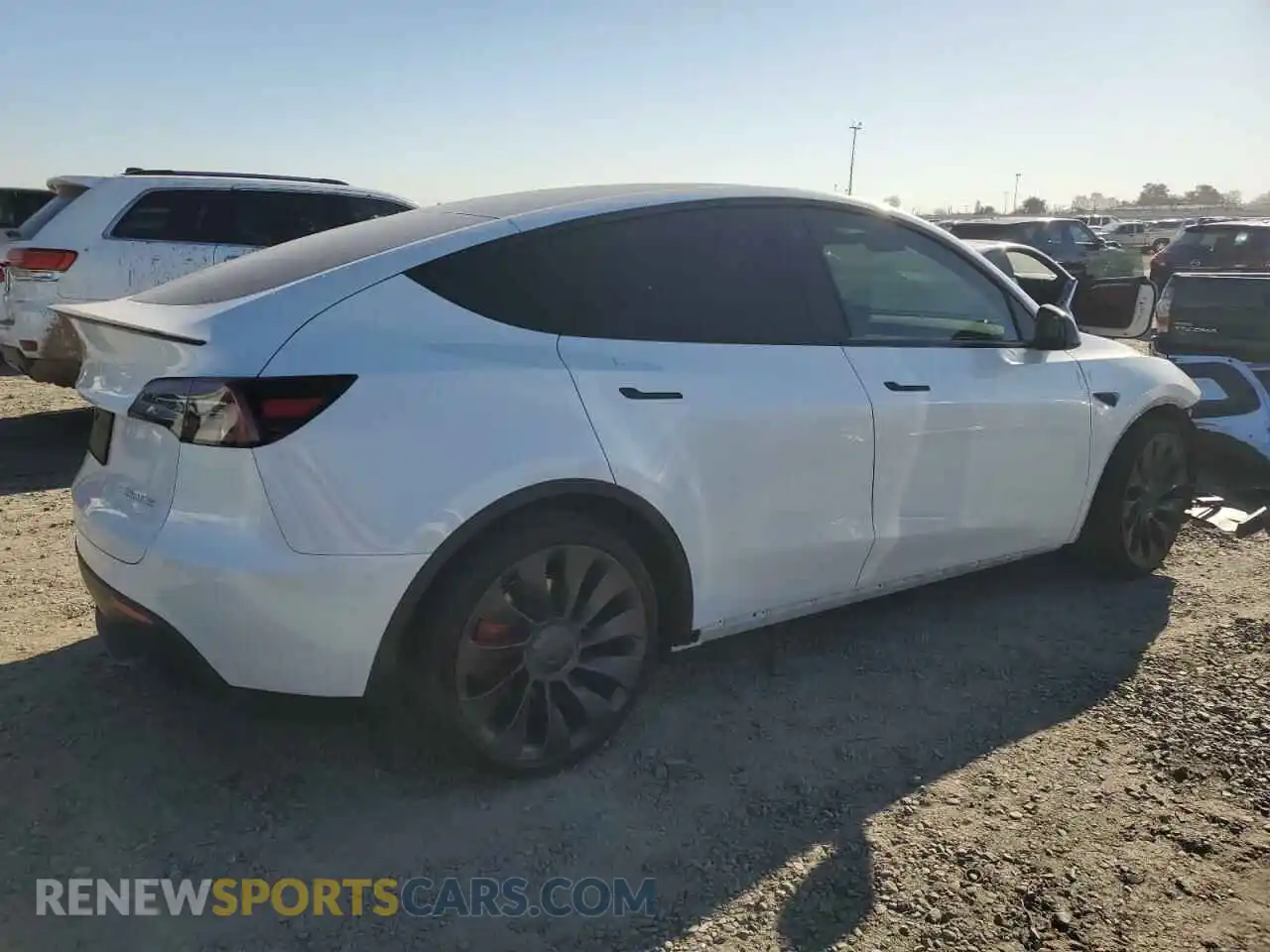 3 Photograph of a damaged car 7SAYGDEF5PF712909 TESLA MODEL Y 2023