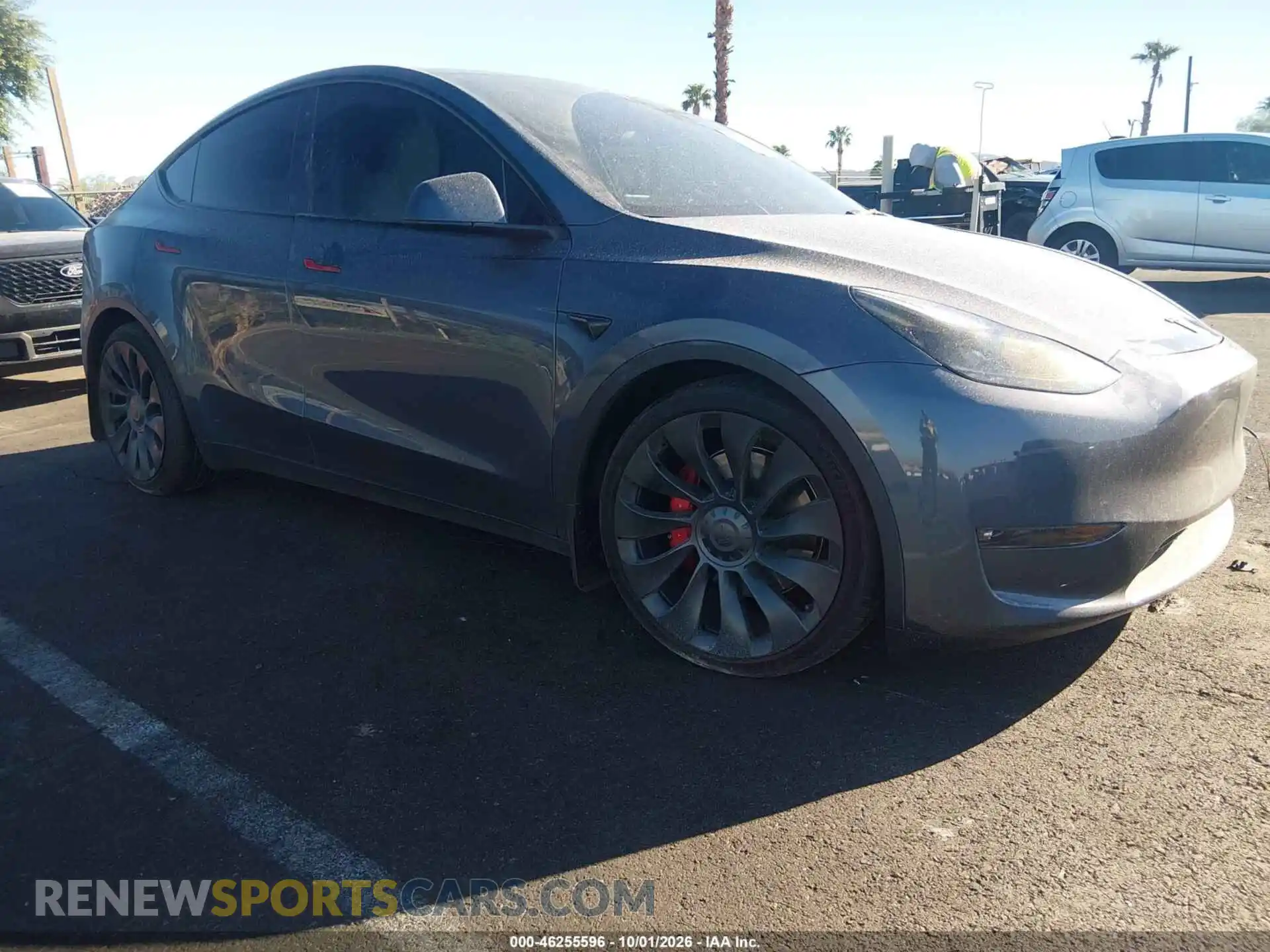 1 Фотография поврежденного автомобиля 7SAYGDEF5PF762130 TESLA MODEL Y 2023