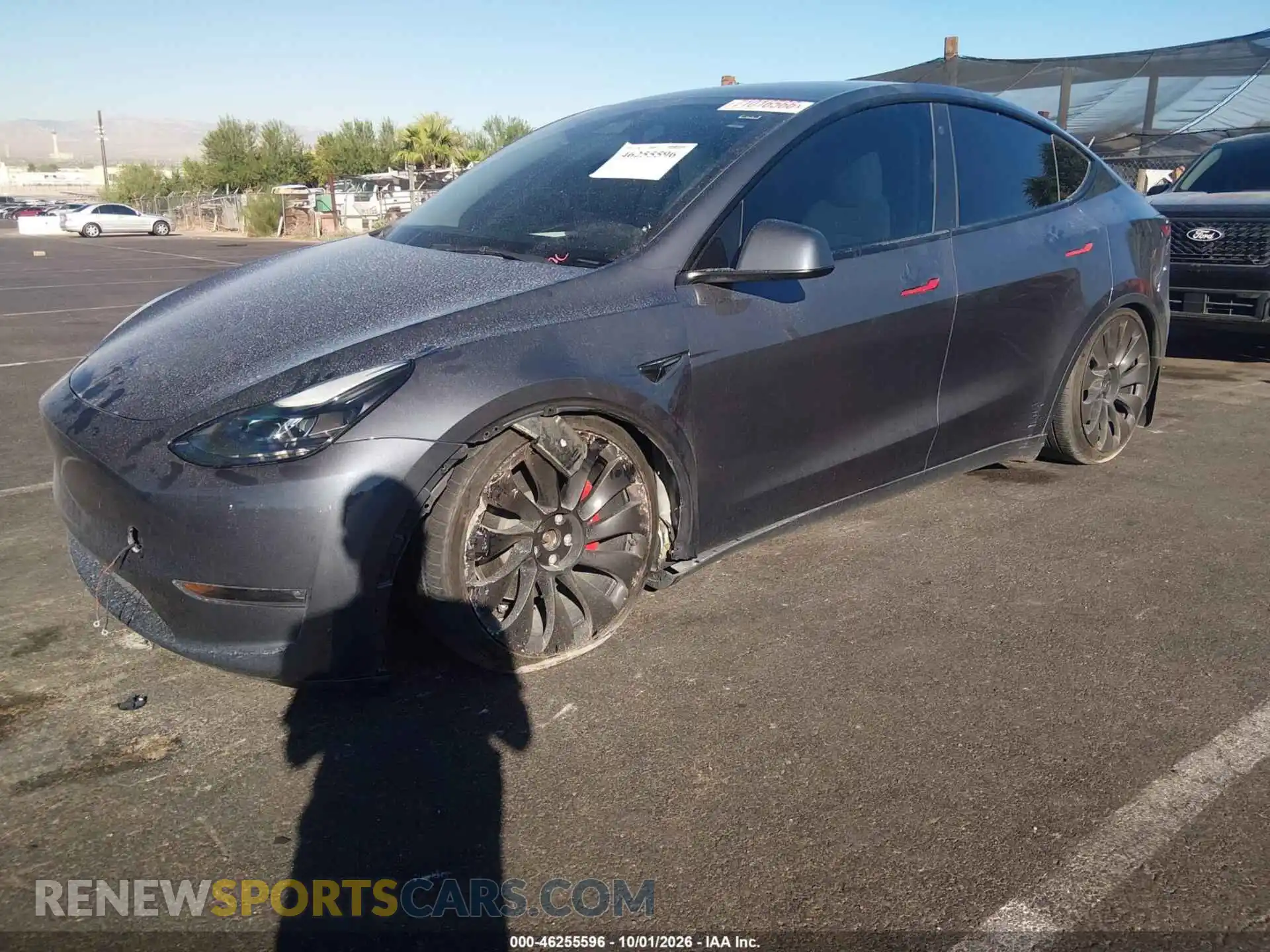 2 Фотография поврежденного автомобиля 7SAYGDEF5PF762130 TESLA MODEL Y 2023