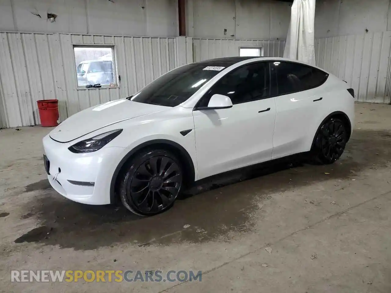 1 Photograph of a damaged car 7SAYGDEF5PF776061 TESLA MODEL Y 2023