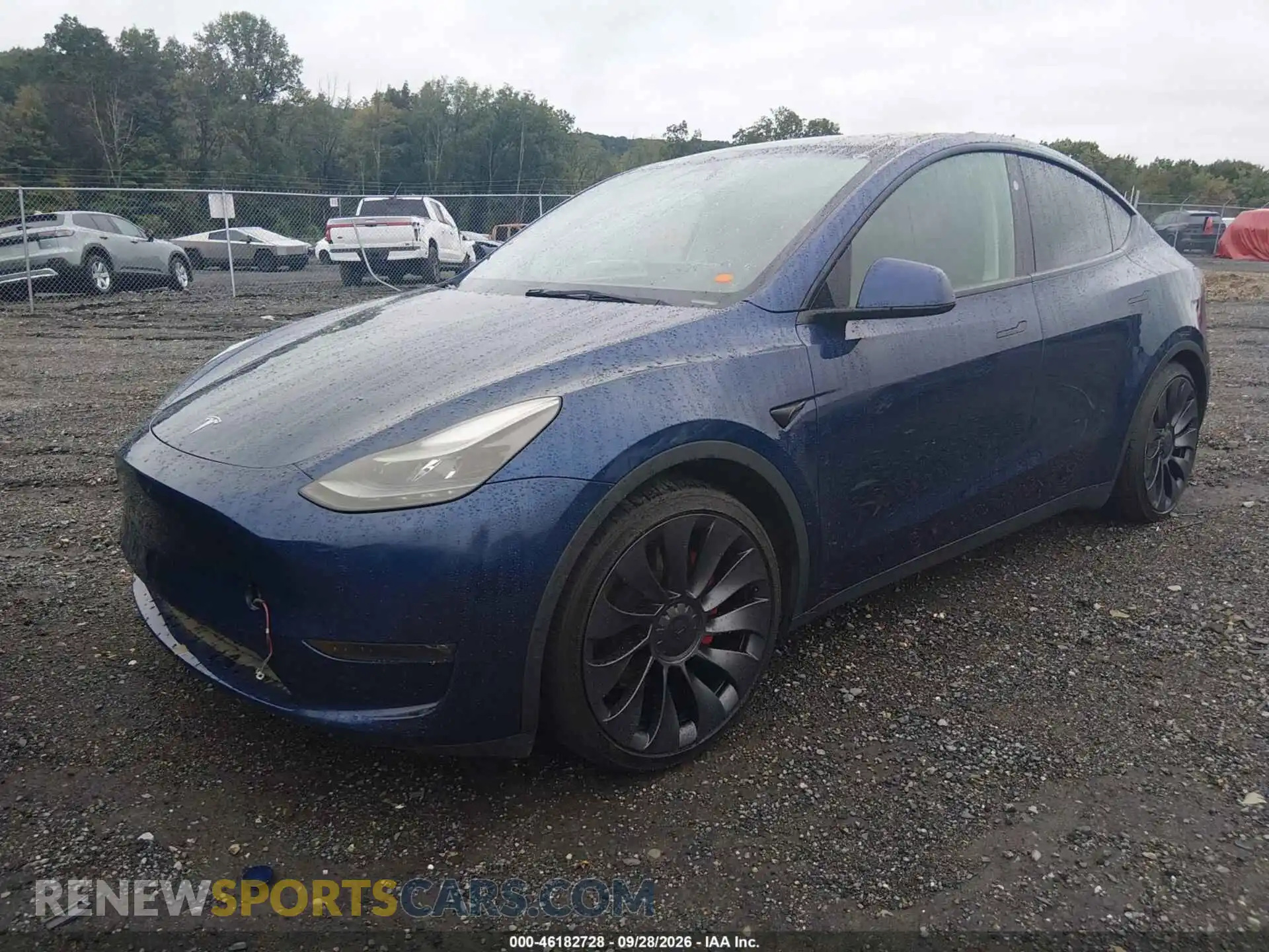 2 fotografías del automóvil dañado 7SAYGDEF5PF811200 TESLA MODEL Y 2023
