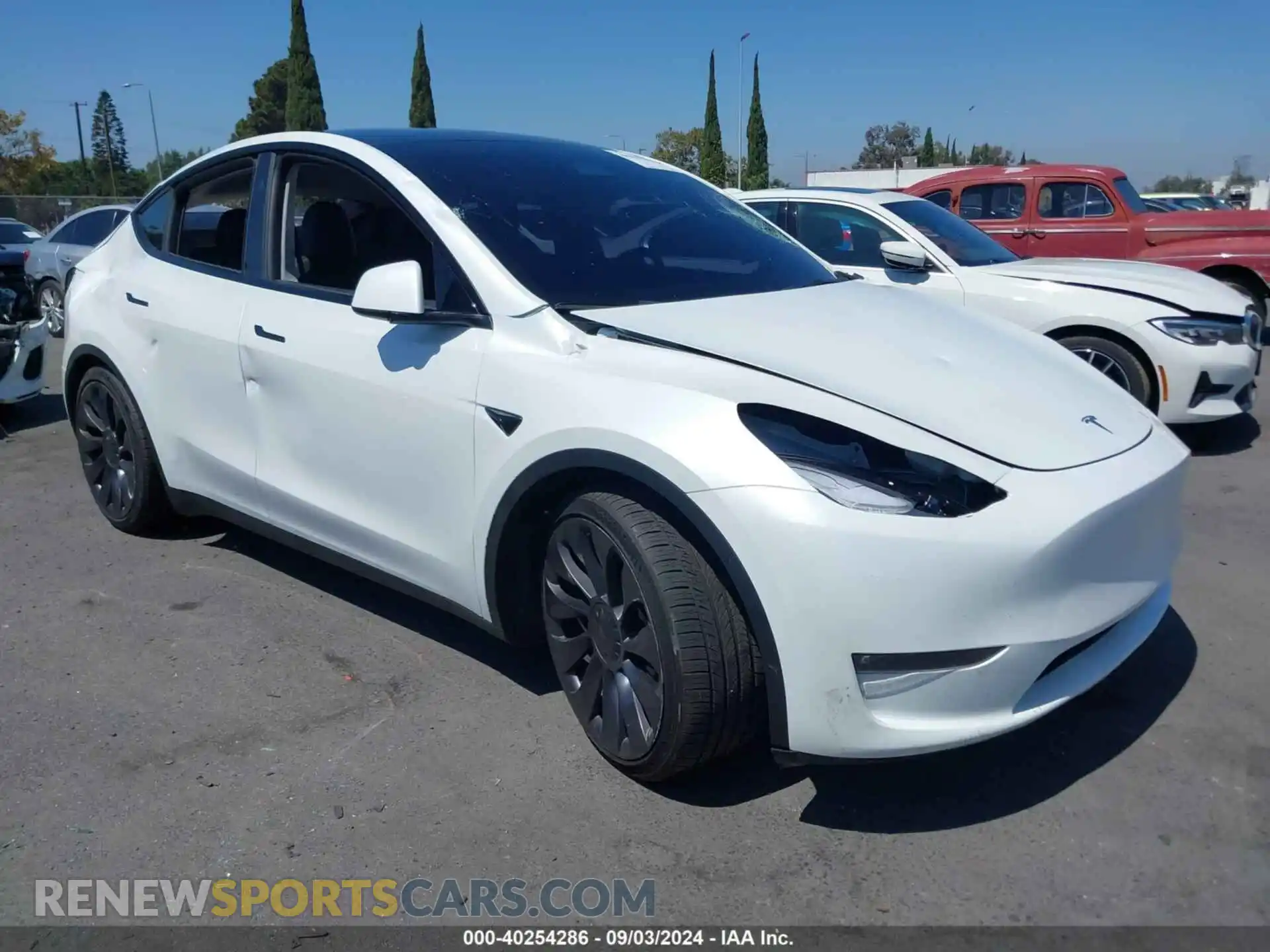 1 Photograph of a damaged car 7SAYGDEF5PF839594 TESLA MODEL Y 2023