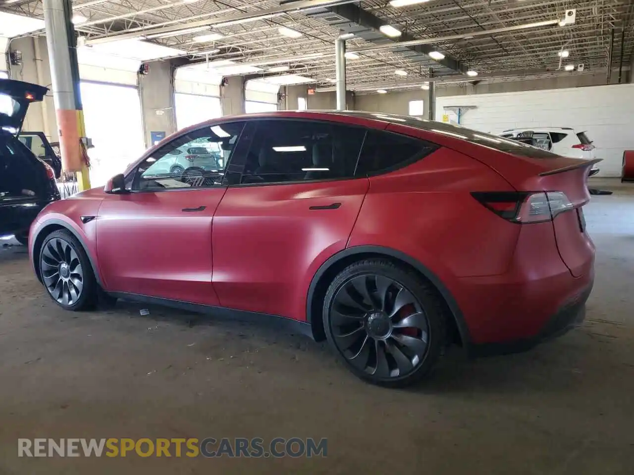 2 Photograph of a damaged car 7SAYGDEF5PF860770 TESLA MODEL Y 2023