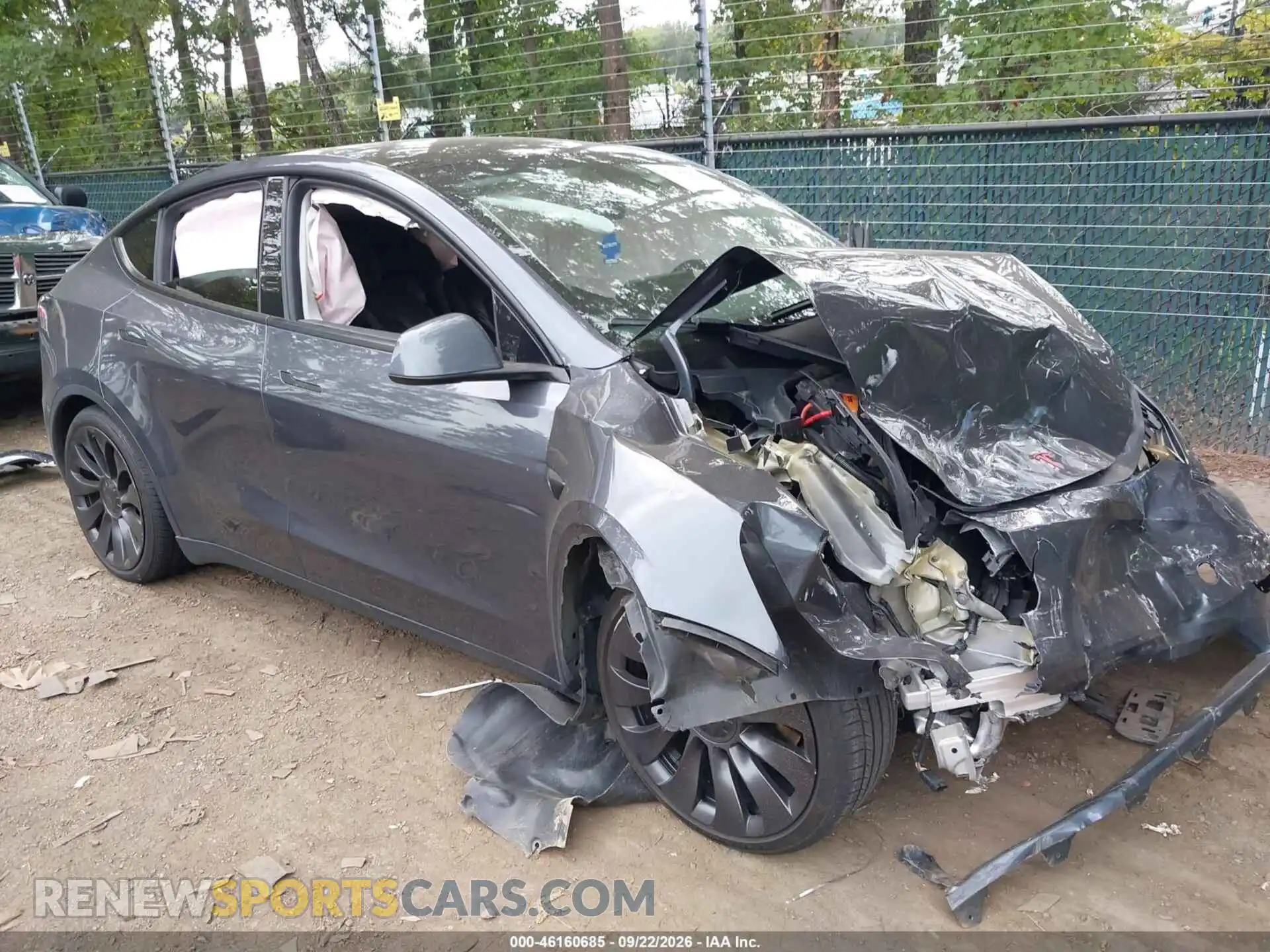 1 Фотография поврежденного автомобиля 7SAYGDEF5PF872434 TESLA MODEL Y 2023