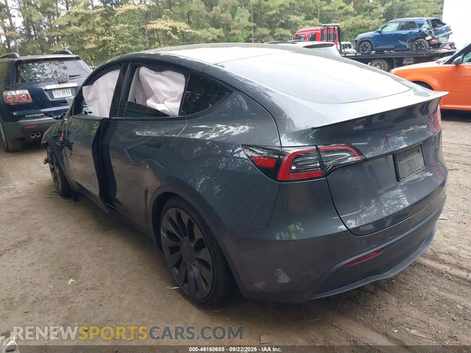 3 Фотография поврежденного автомобиля 7SAYGDEF5PF872434 TESLA MODEL Y 2023