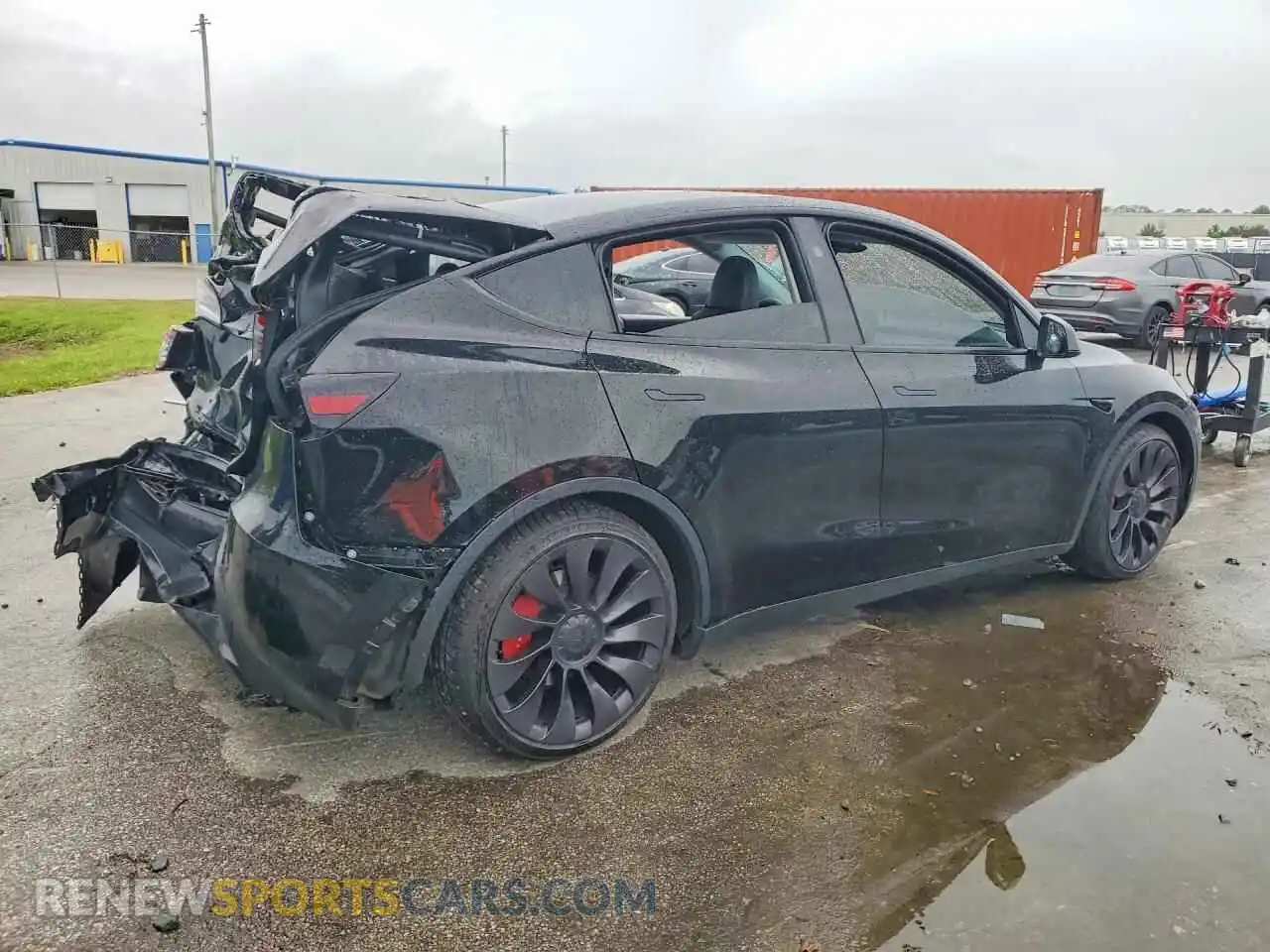 3 Photograph of a damaged car 7SAYGDEF5PF879254 TESLA MODEL Y 2023