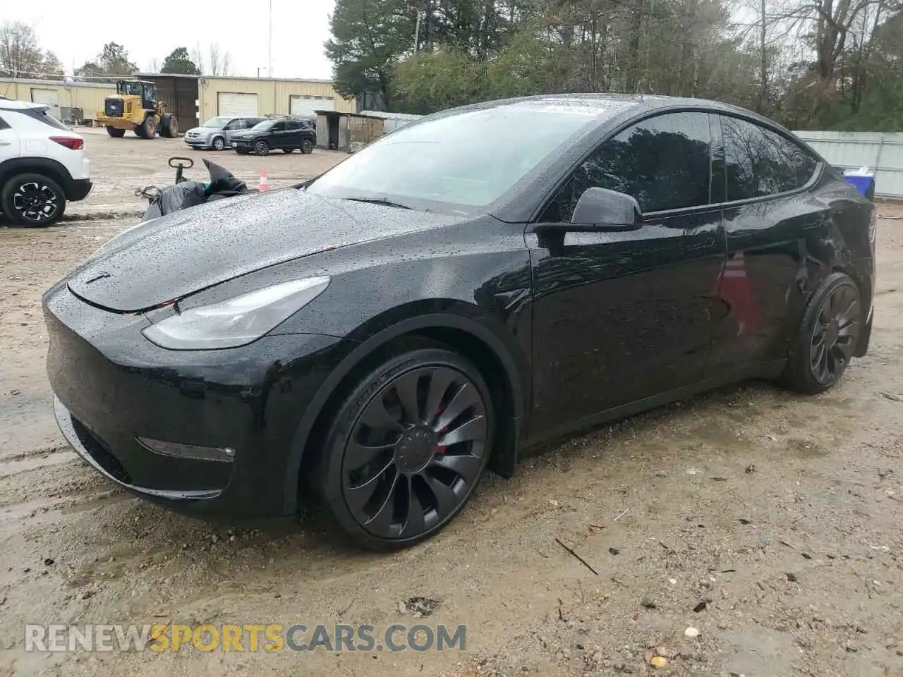 1 Photograph of a damaged car 7SAYGDEF5PF891226 TESLA MODEL Y 2023