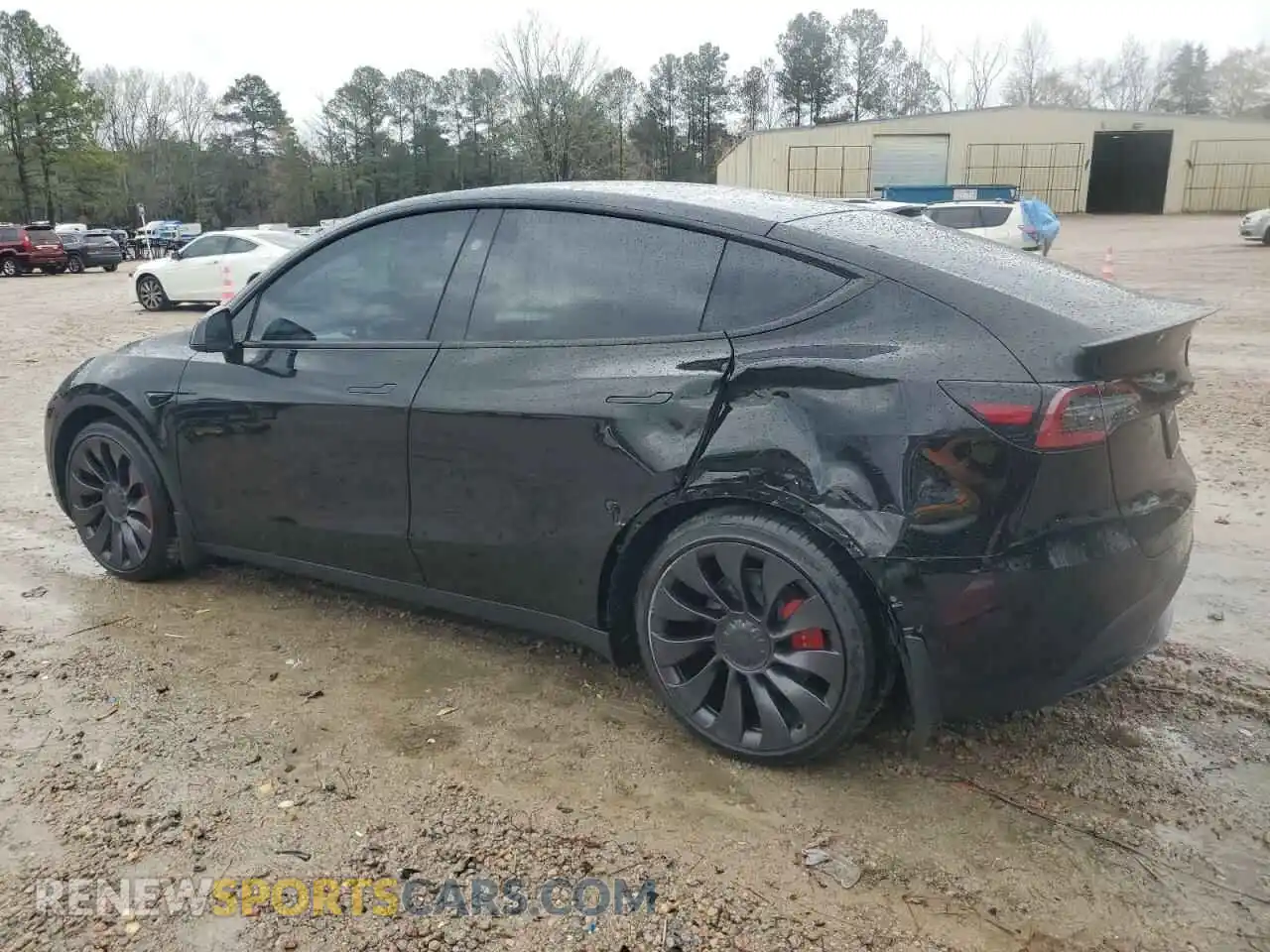 2 Photograph of a damaged car 7SAYGDEF5PF891226 TESLA MODEL Y 2023