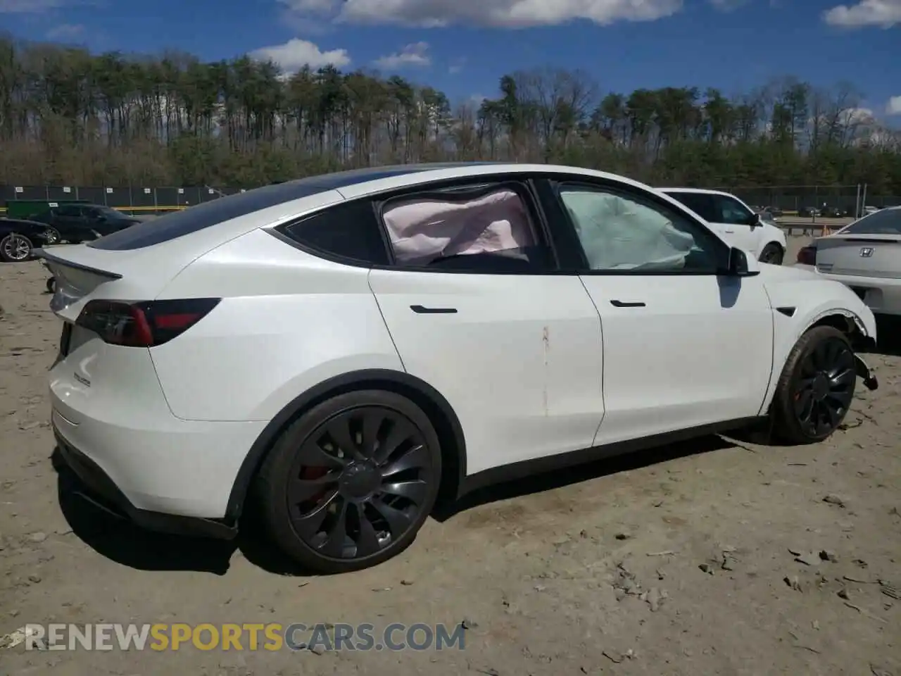 3 Photograph of a damaged car 7SAYGDEF5PF916027 TESLA MODEL Y 2023
