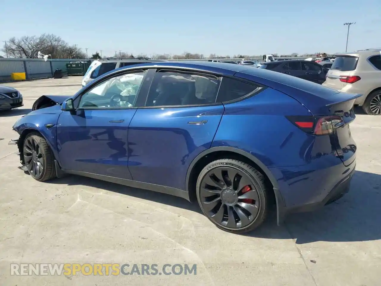 2 Photograph of a damaged car 7SAYGDEF5PF917808 TESLA MODEL Y 2023
