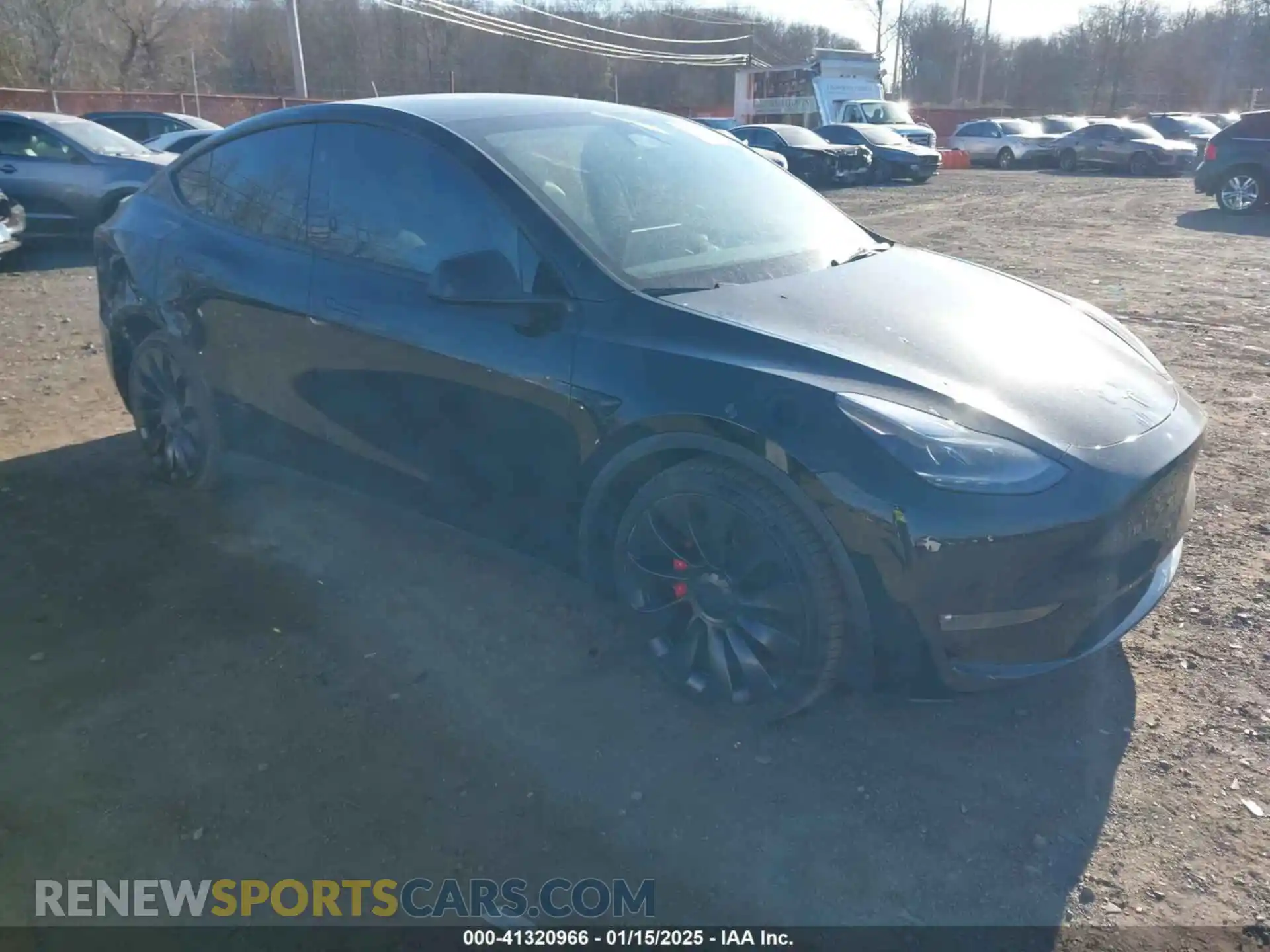1 Photograph of a damaged car 7SAYGDEF5PF936178 TESLA MODEL Y 2023
