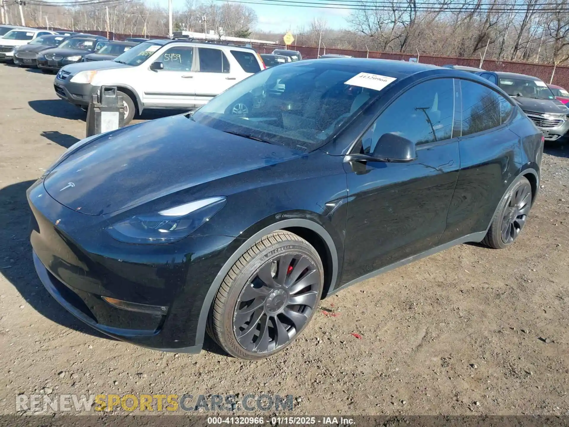 2 Photograph of a damaged car 7SAYGDEF5PF936178 TESLA MODEL Y 2023