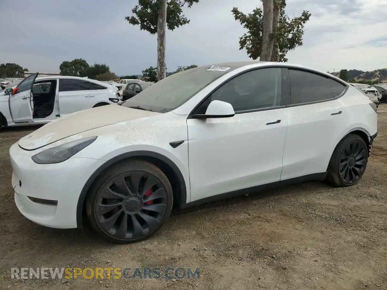 1 Photograph of a damaged car 7SAYGDEF5PF963588 TESLA MODEL Y 2023
