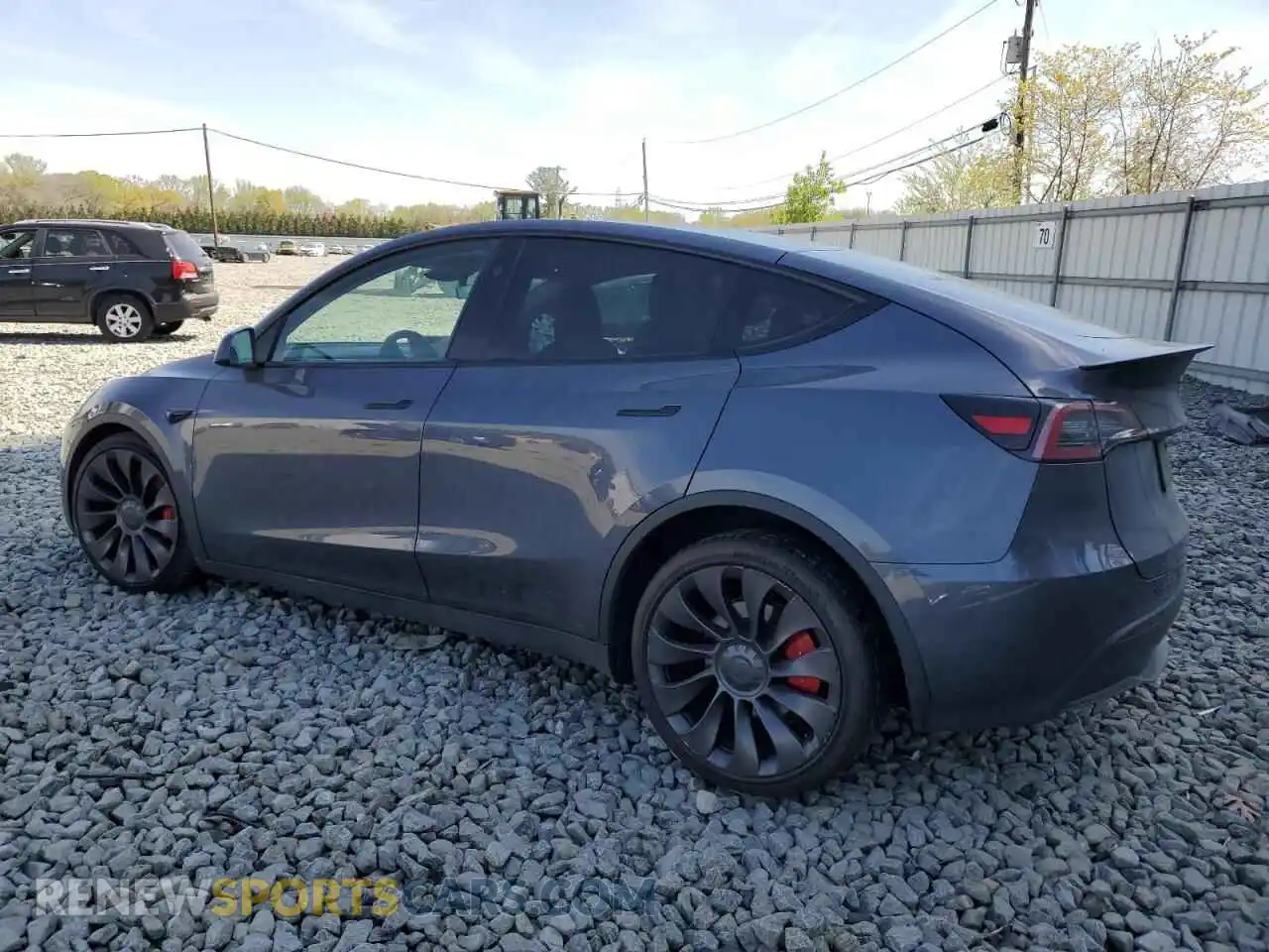 2 Photograph of a damaged car 7SAYGDEF5PF968225 TESLA MODEL Y 2023