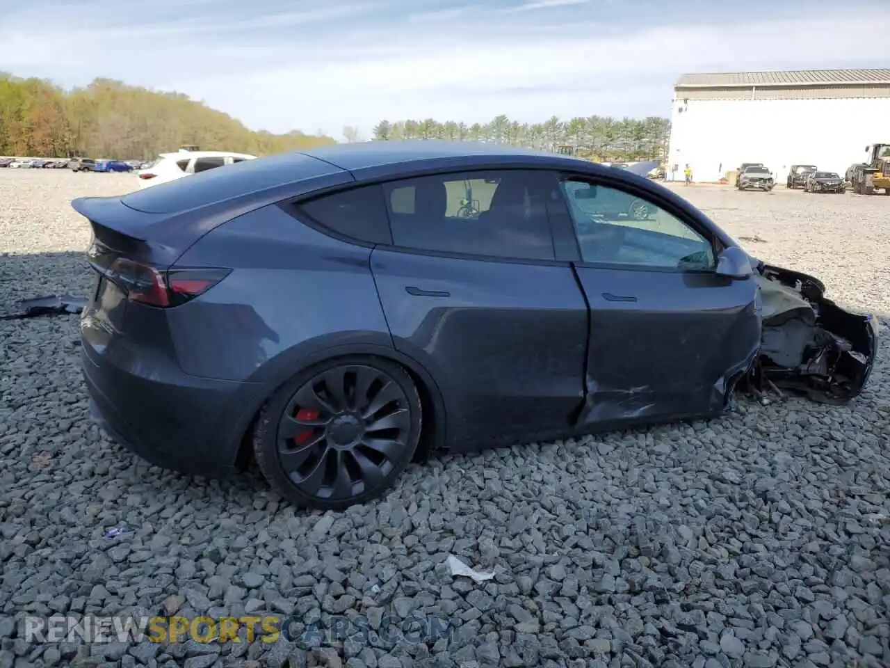 3 Photograph of a damaged car 7SAYGDEF5PF968225 TESLA MODEL Y 2023