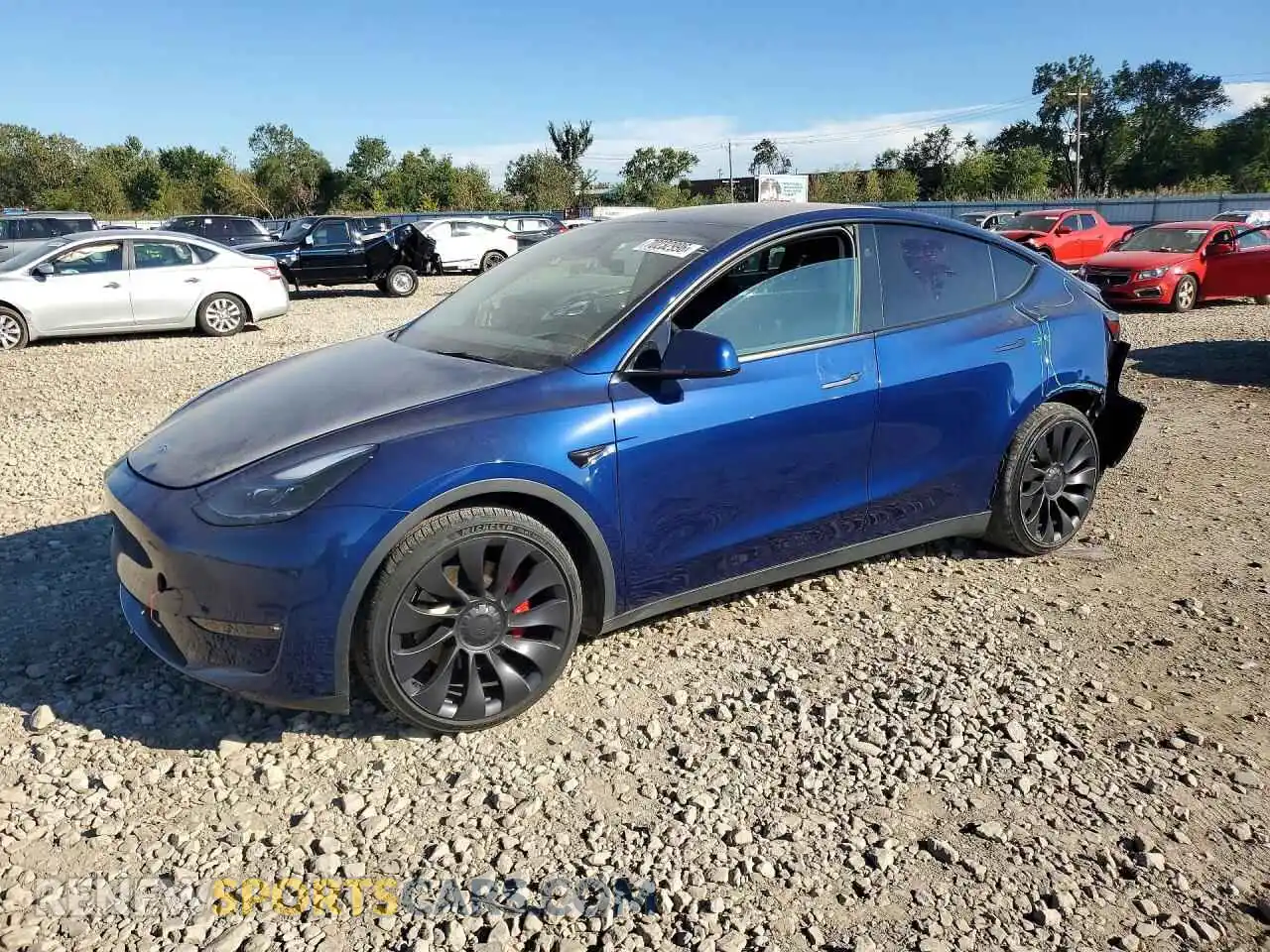 1 fotografías del automóvil dañado 7SAYGDEF5PF979709 TESLA MODEL Y 2023