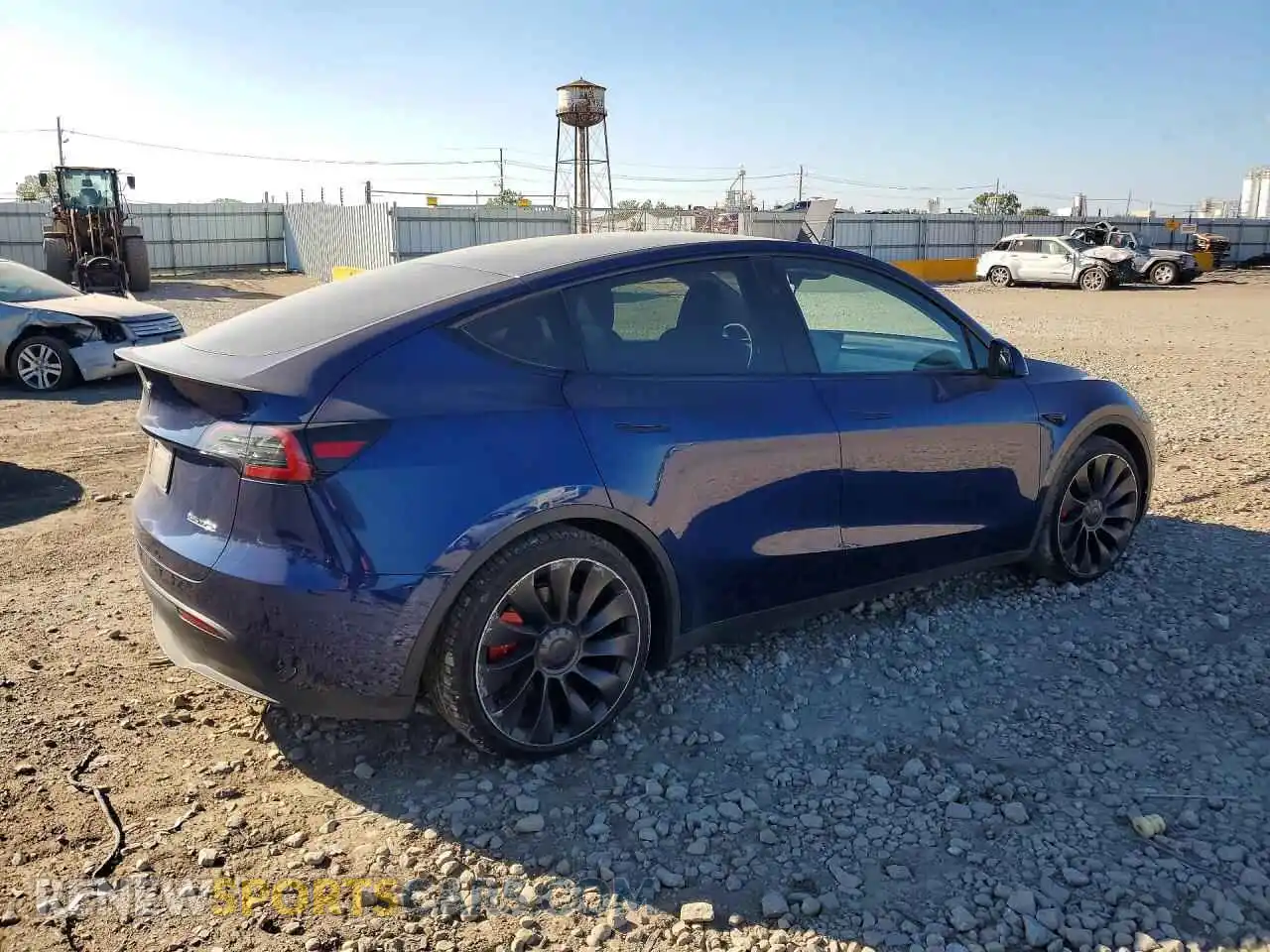 3 fotografías del automóvil dañado 7SAYGDEF5PF979709 TESLA MODEL Y 2023