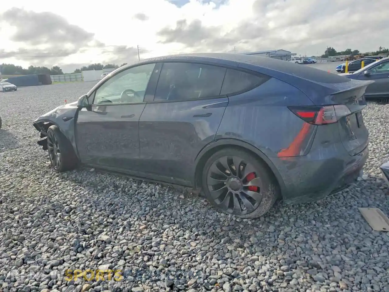 2 Photograph of a damaged car 7SAYGDEF6PF582459 TESLA MODEL Y 2023