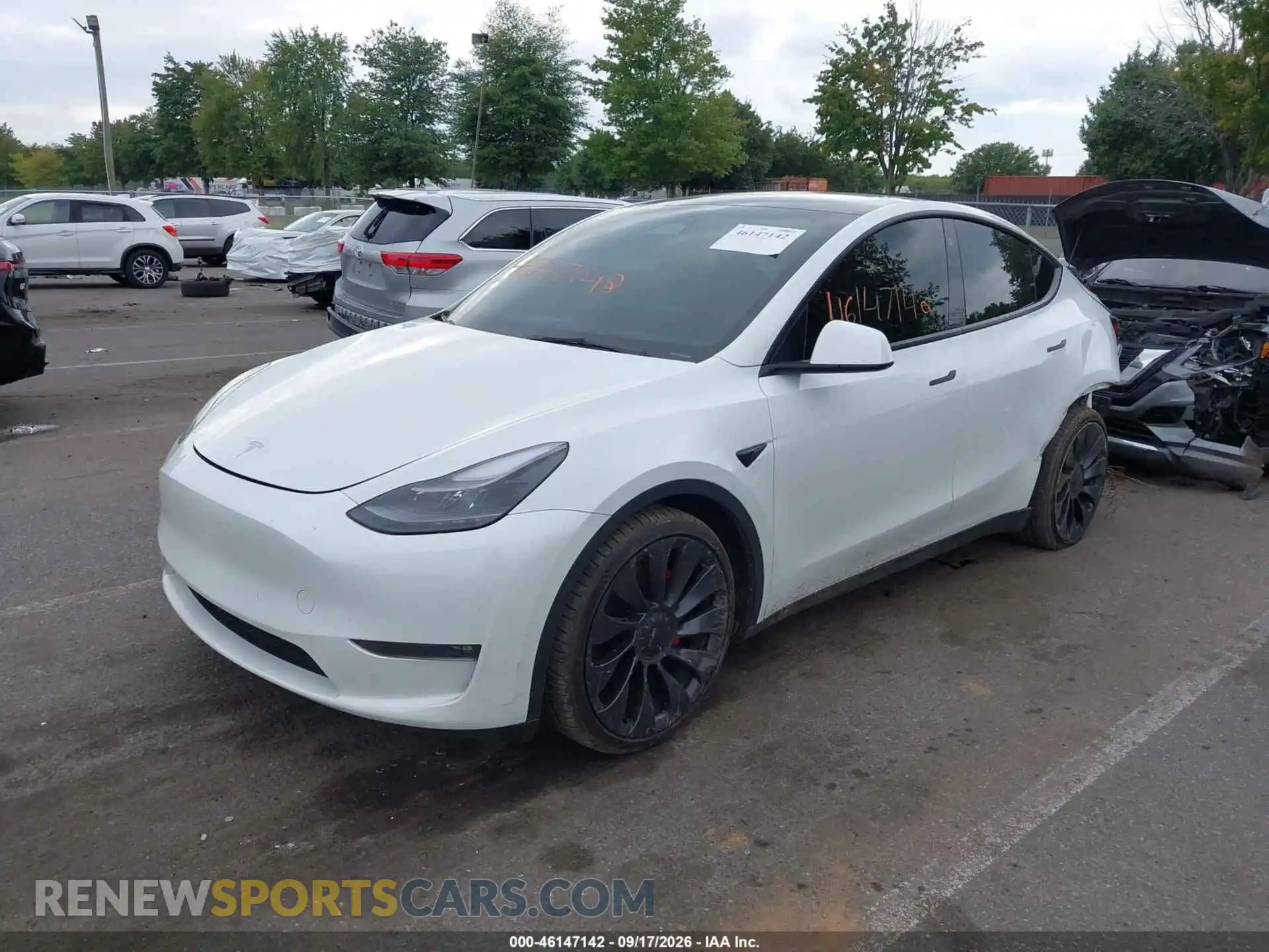 2 Фотография поврежденного автомобиля 7SAYGDEF6PF663669 TESLA MODEL Y 2023