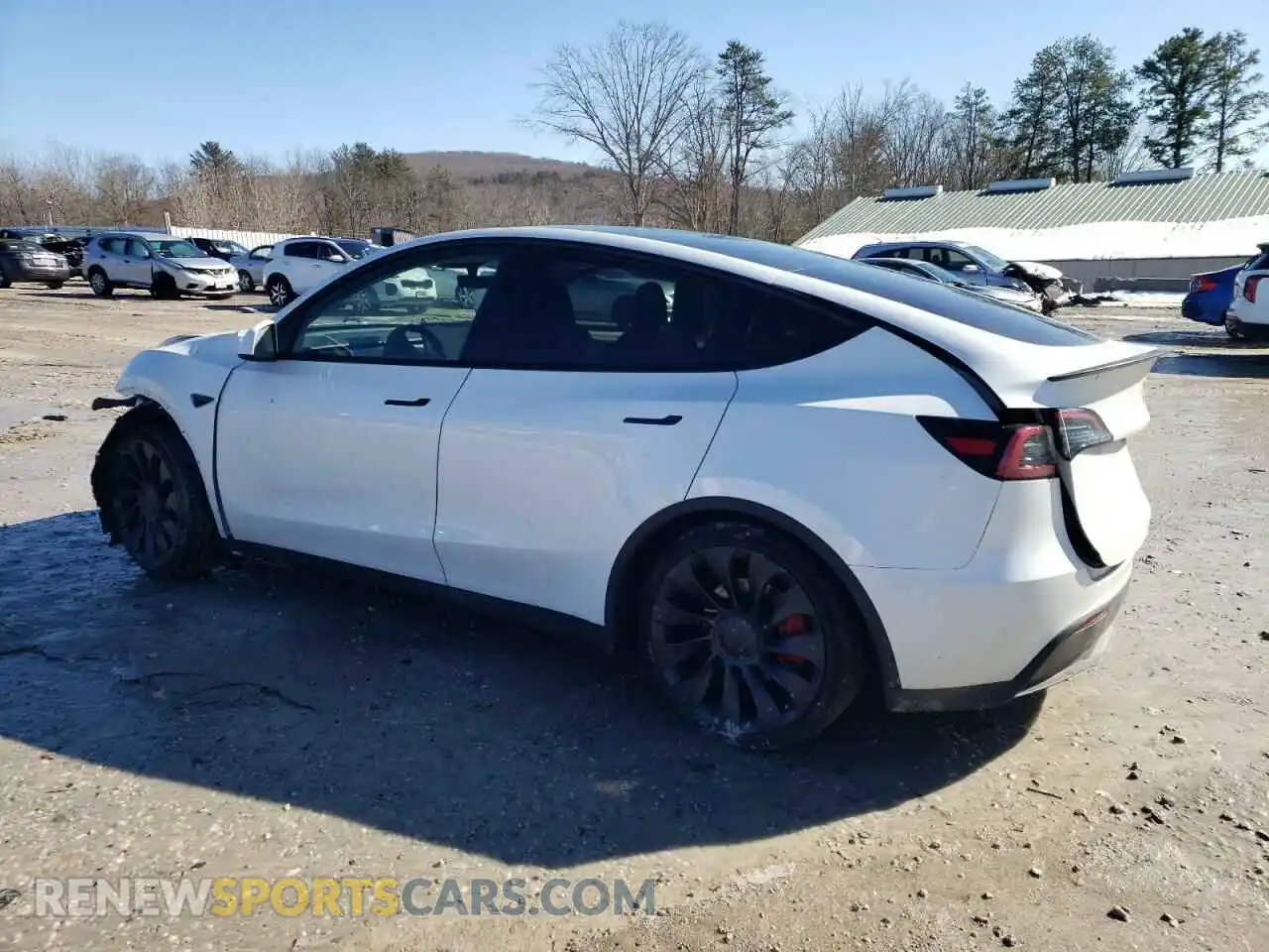 2 Photograph of a damaged car 7SAYGDEF6PF785870 TESLA MODEL Y 2023