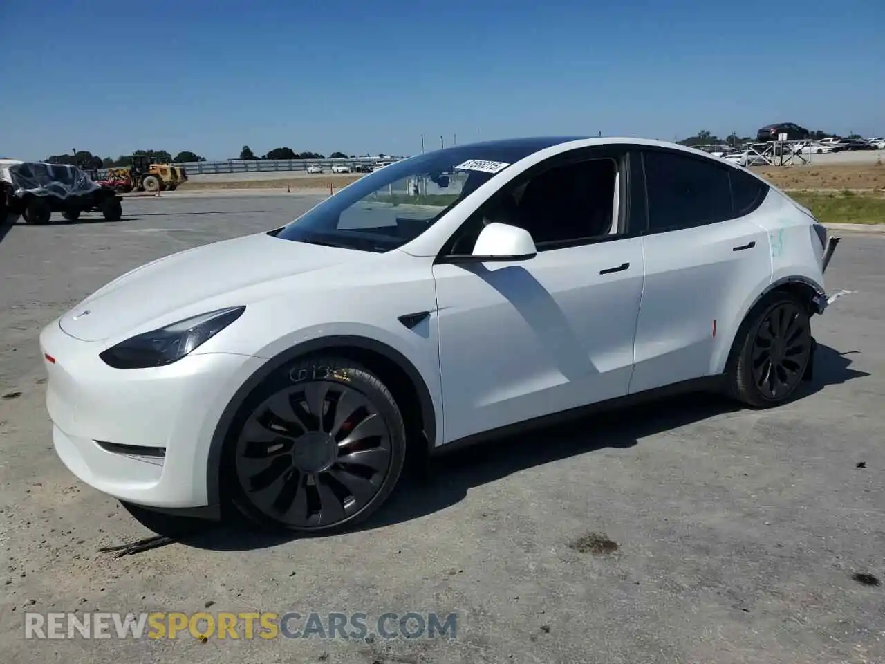1 Photograph of a damaged car 7SAYGDEF6PF796173 TESLA MODEL Y 2023