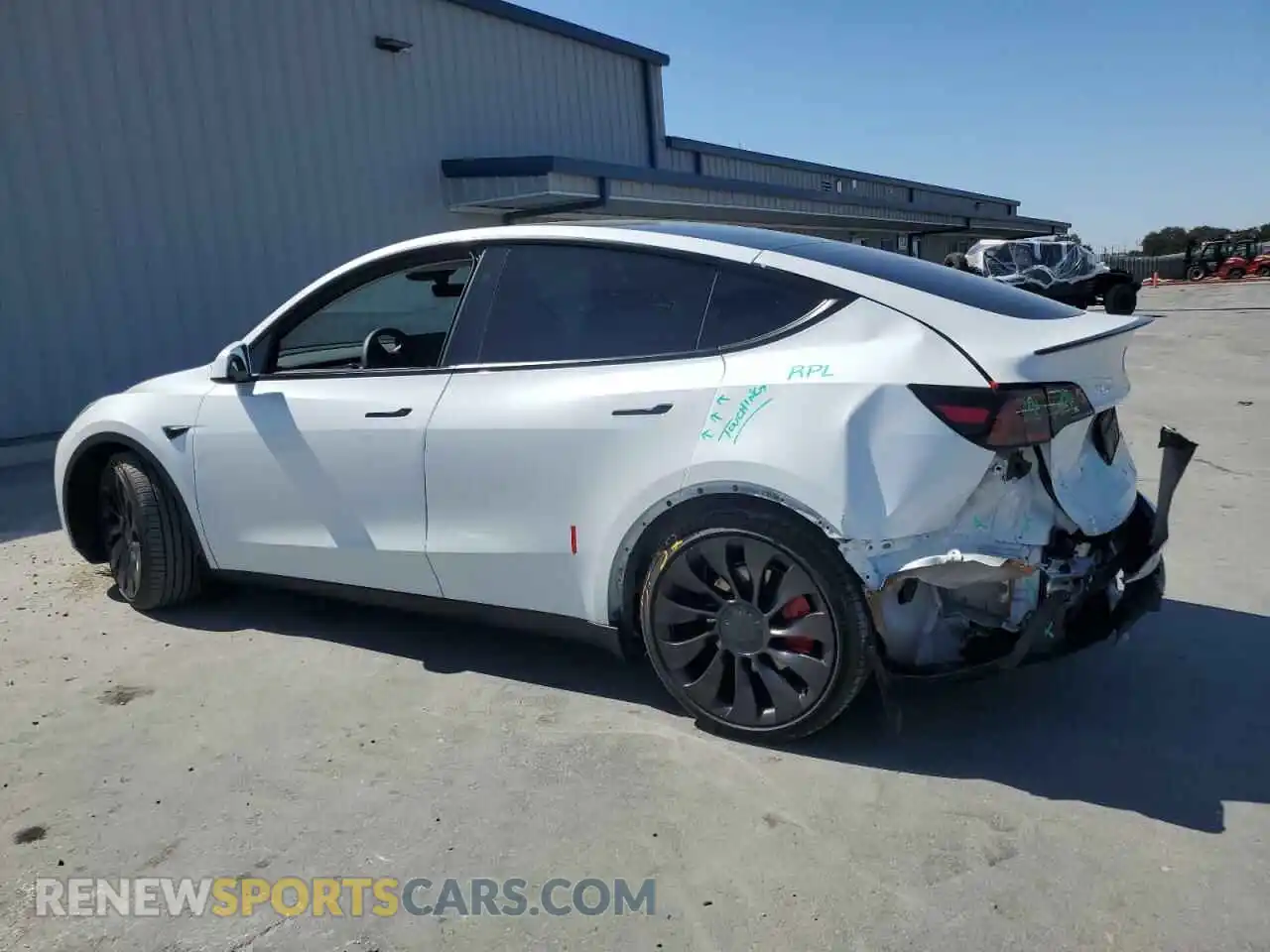 2 Photograph of a damaged car 7SAYGDEF6PF796173 TESLA MODEL Y 2023