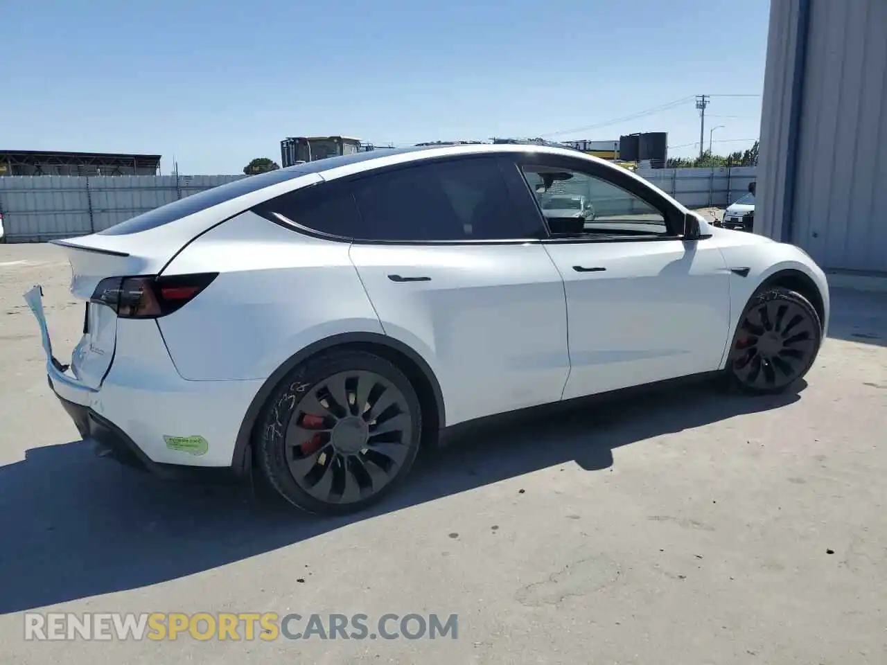 3 Photograph of a damaged car 7SAYGDEF6PF796173 TESLA MODEL Y 2023