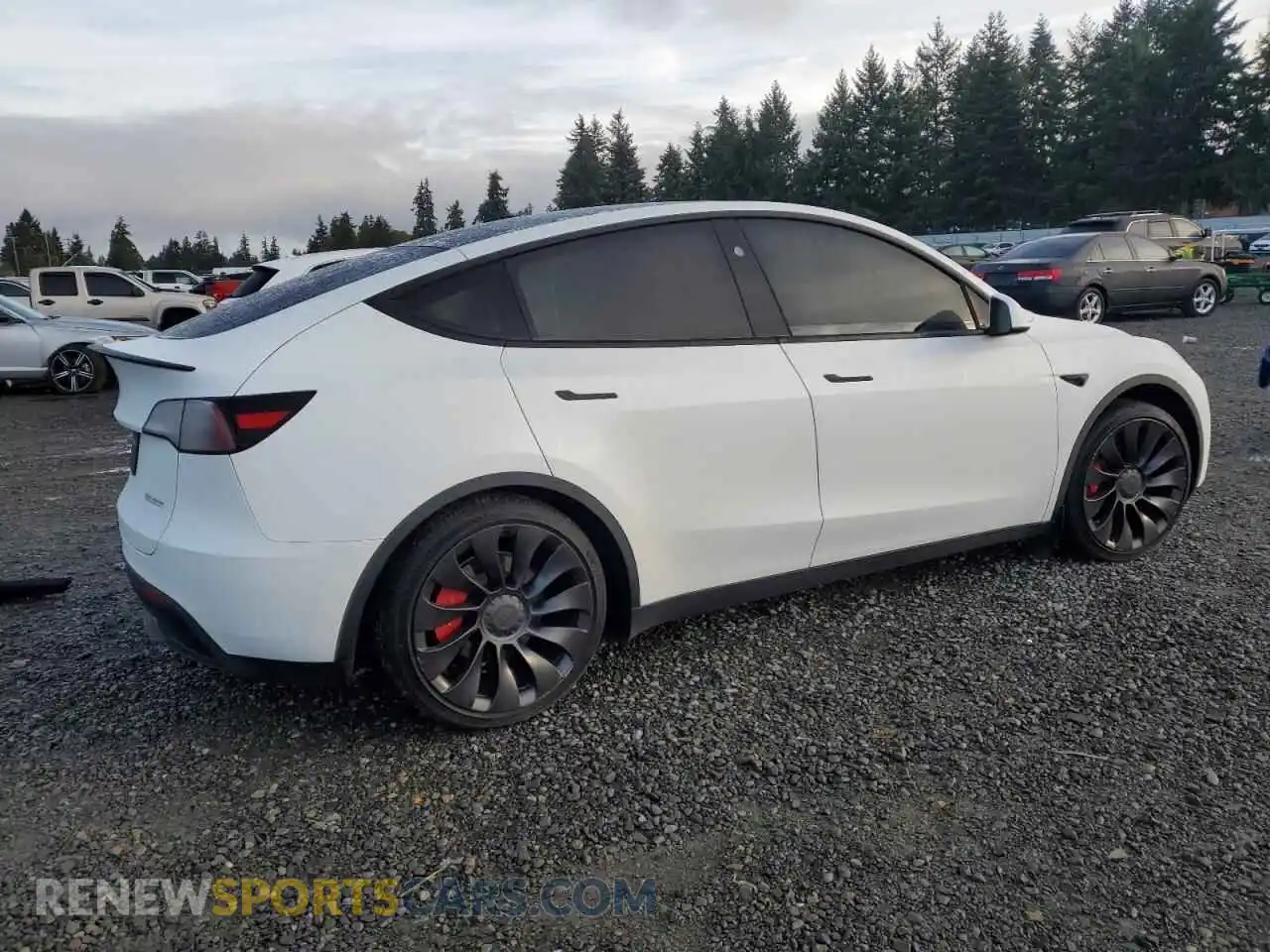 3 Photograph of a damaged car 7SAYGDEF6PF937436 TESLA MODEL Y 2023