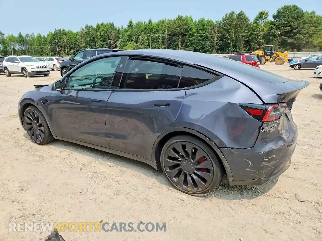 2 Photograph of a damaged car 7SAYGDEF6PF958948 TESLA MODEL Y 2023