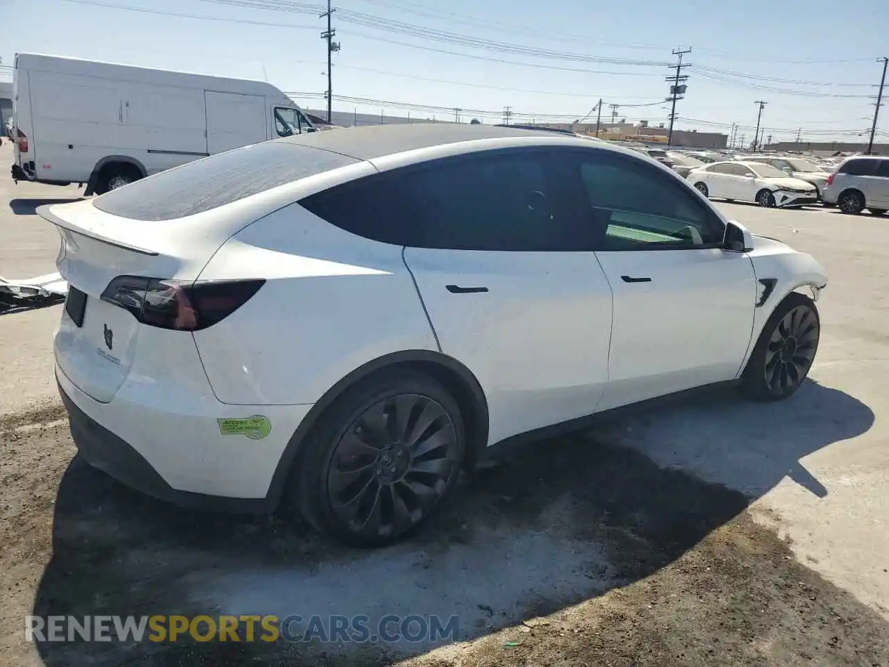 3 Photograph of a damaged car 7SAYGDEF7PF605232 TESLA MODEL Y 2023