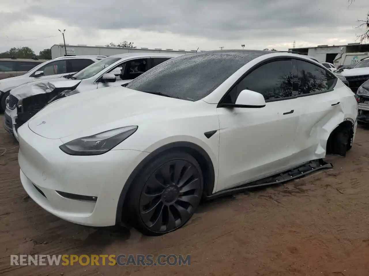 1 fotografías del automóvil dañado 7SAYGDEF7PF752358 TESLA MODEL Y 2023