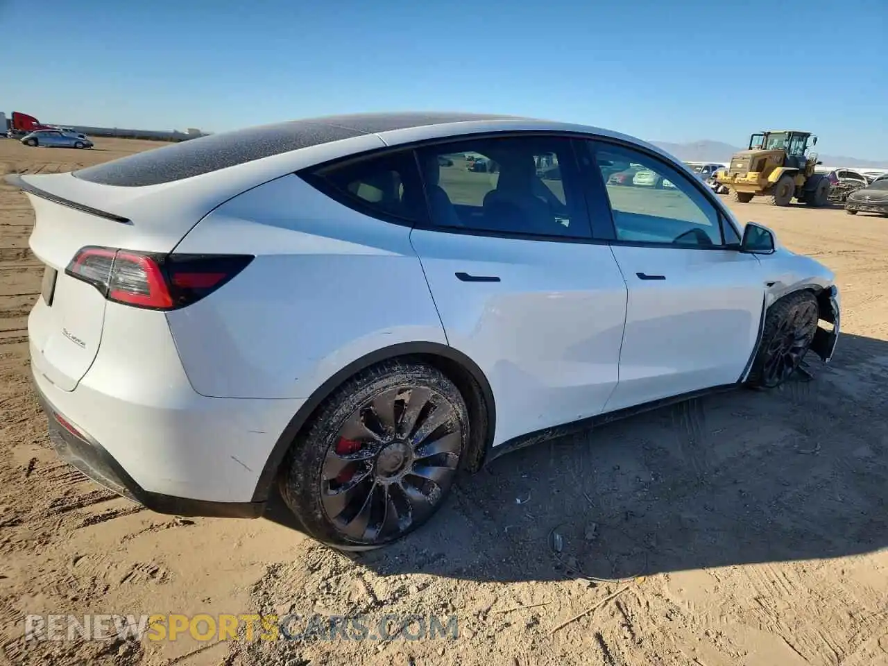 3 Photograph of a damaged car 7SAYGDEF7PF776756 TESLA MODEL Y 2023