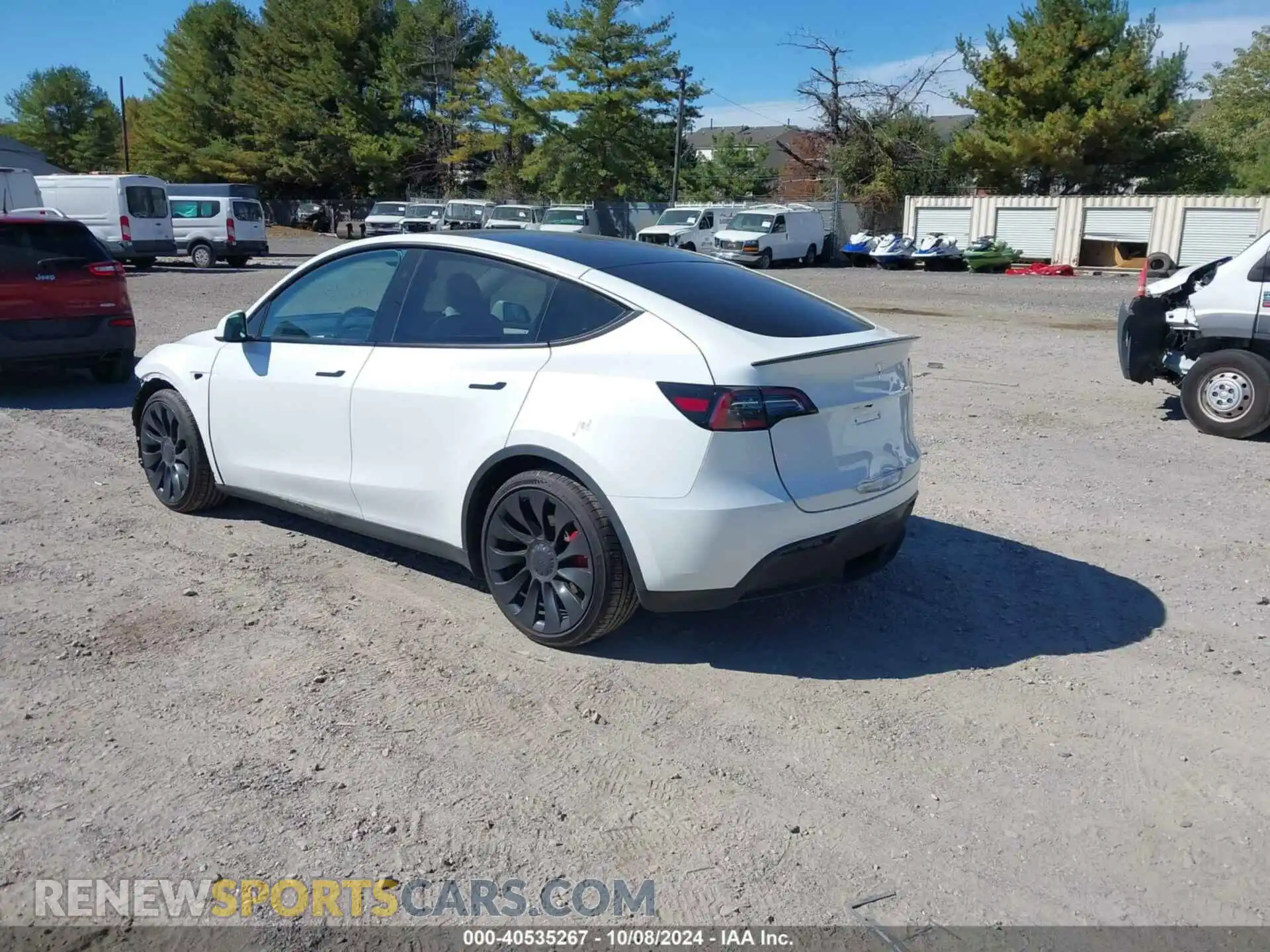 3 Photograph of a damaged car 7SAYGDEF7PF795436 TESLA MODEL Y 2023