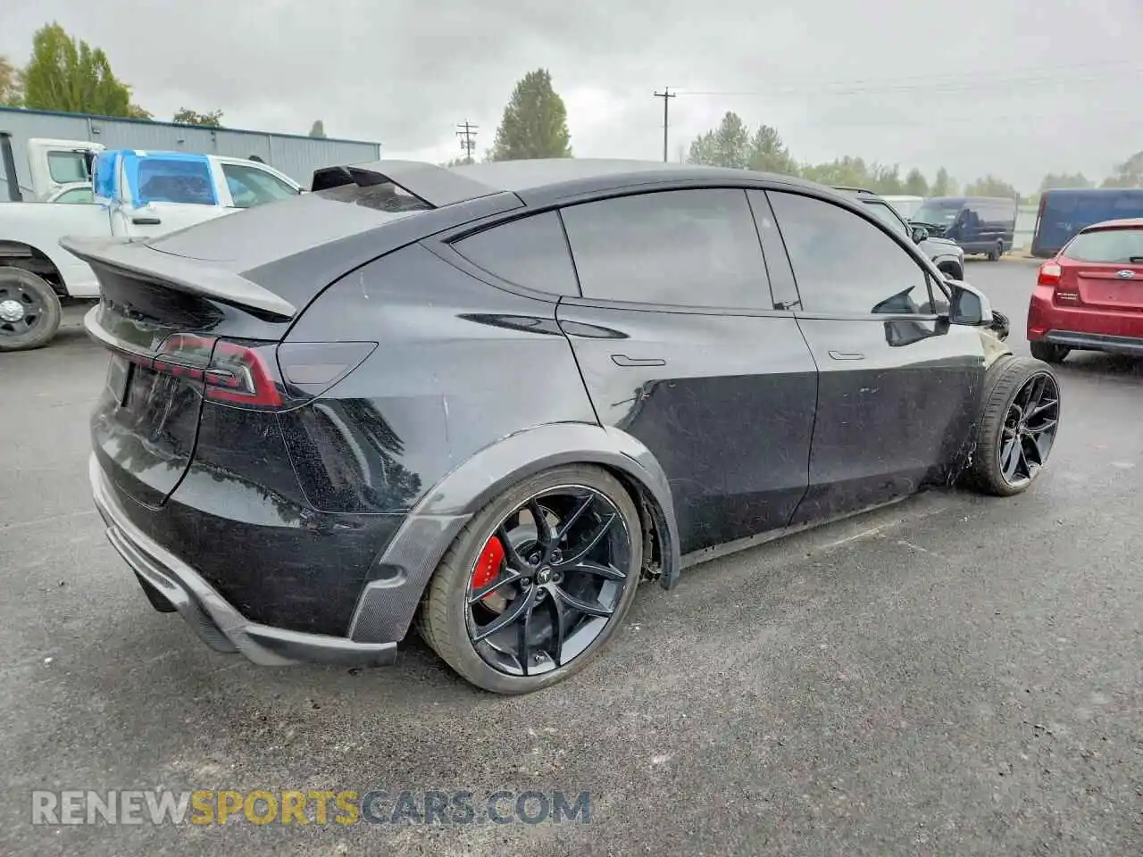 3 Photograph of a damaged car 7SAYGDEF7PF813708 TESLA MODEL Y 2023