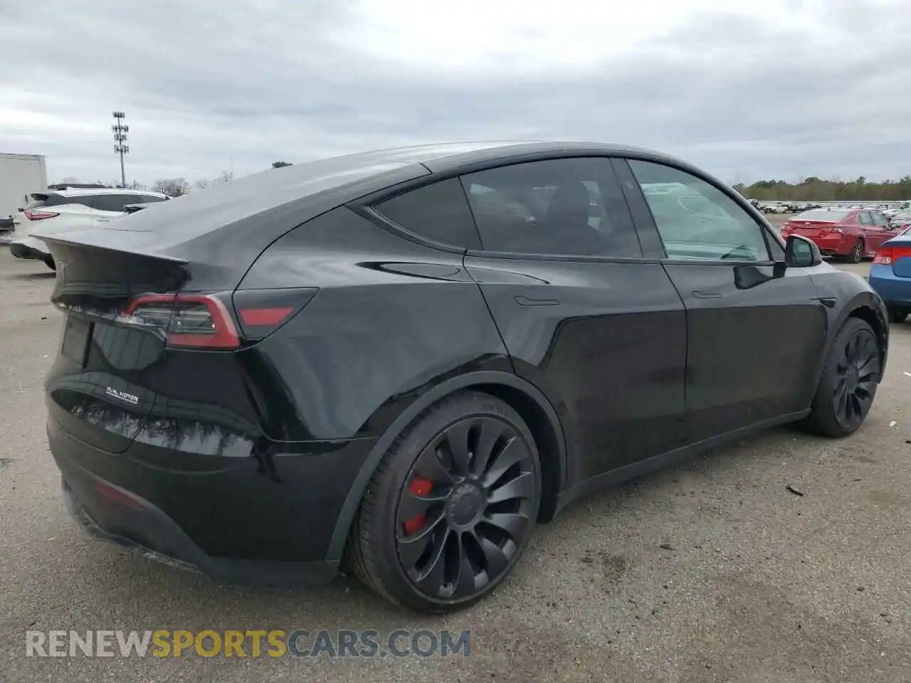 3 Photograph of a damaged car 7SAYGDEF7PF832498 TESLA MODEL Y 2023