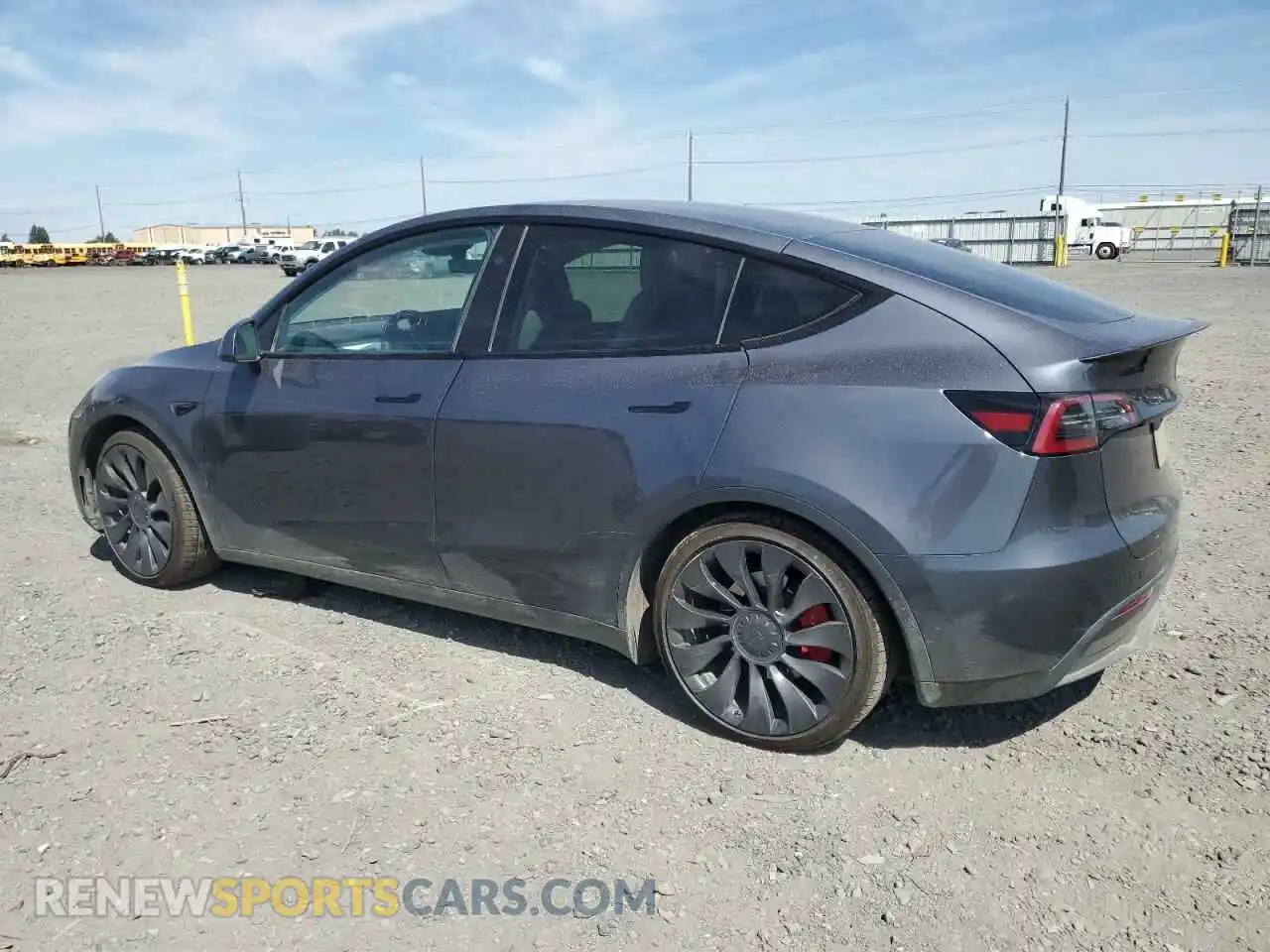 2 Photograph of a damaged car 7SAYGDEF7PF897626 TESLA MODEL Y 2023