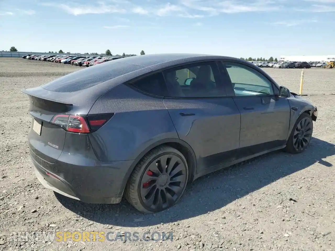 3 Photograph of a damaged car 7SAYGDEF7PF897626 TESLA MODEL Y 2023