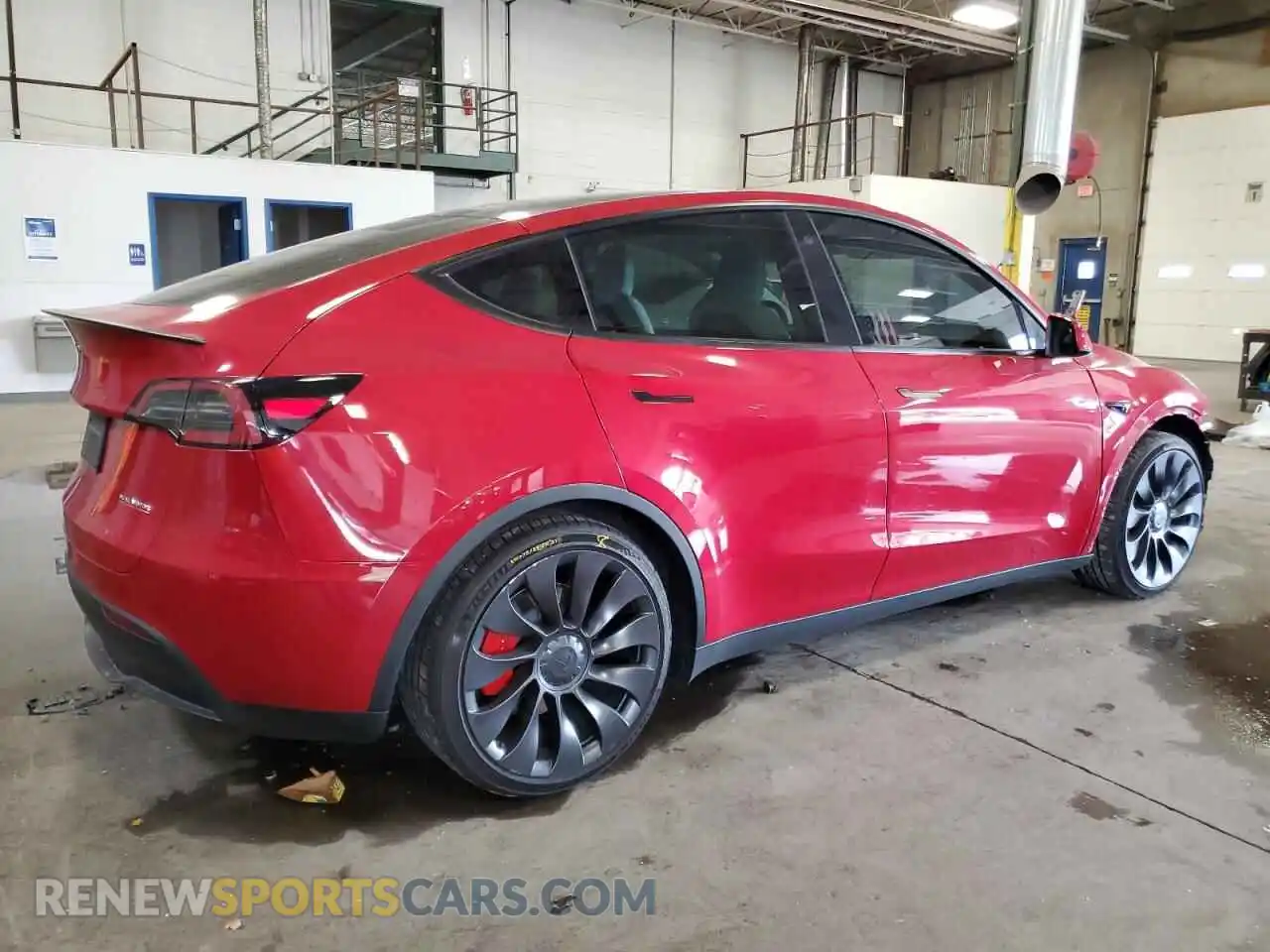 3 Photograph of a damaged car 7SAYGDEF8PF635453 TESLA MODEL Y 2023