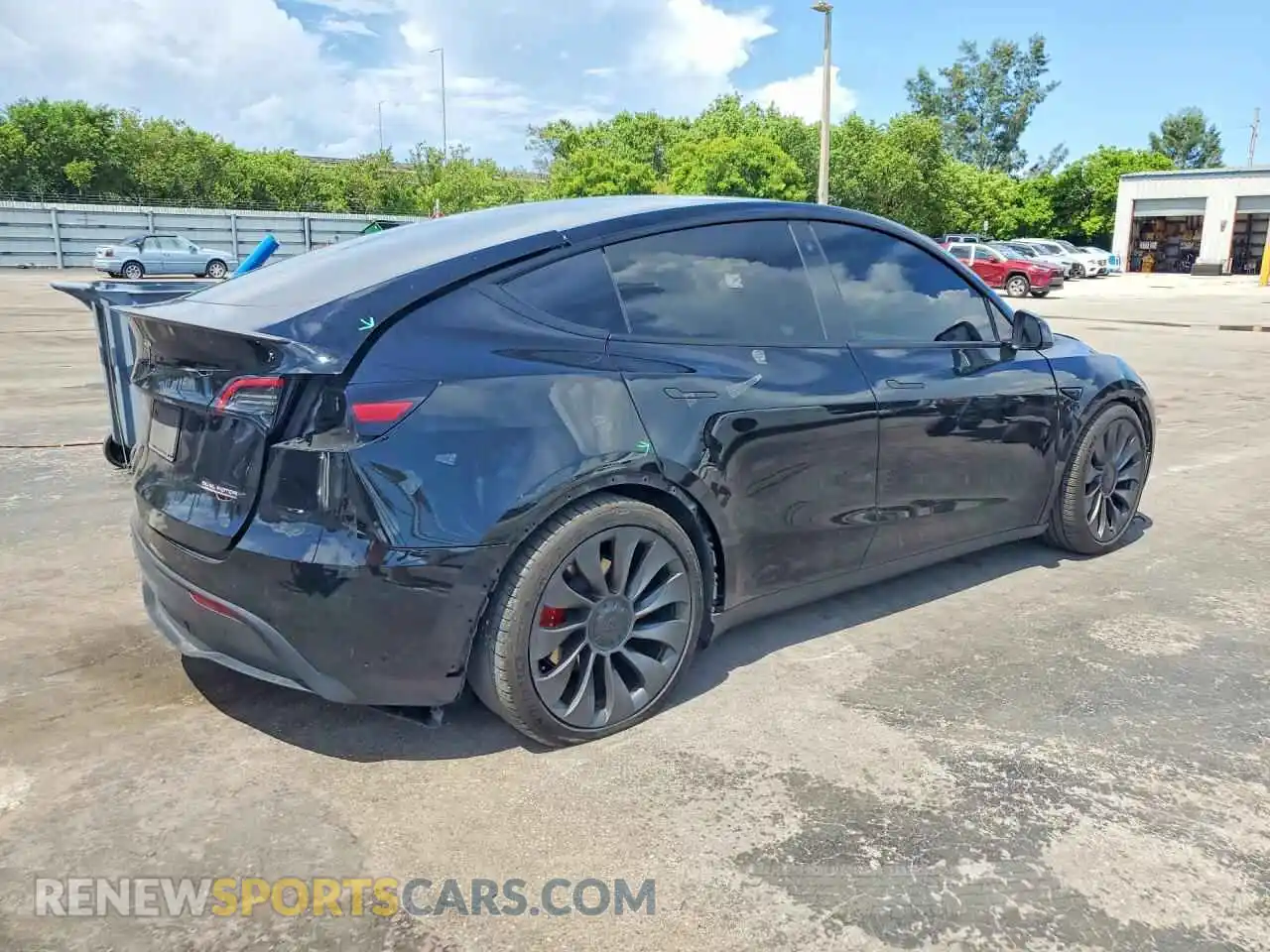 3 Фотография поврежденного автомобиля 7SAYGDEF8PF704867 TESLA MODEL Y 2023