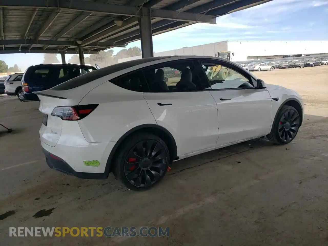 3 Photograph of a damaged car 7SAYGDEF8PF739716 TESLA MODEL Y 2023