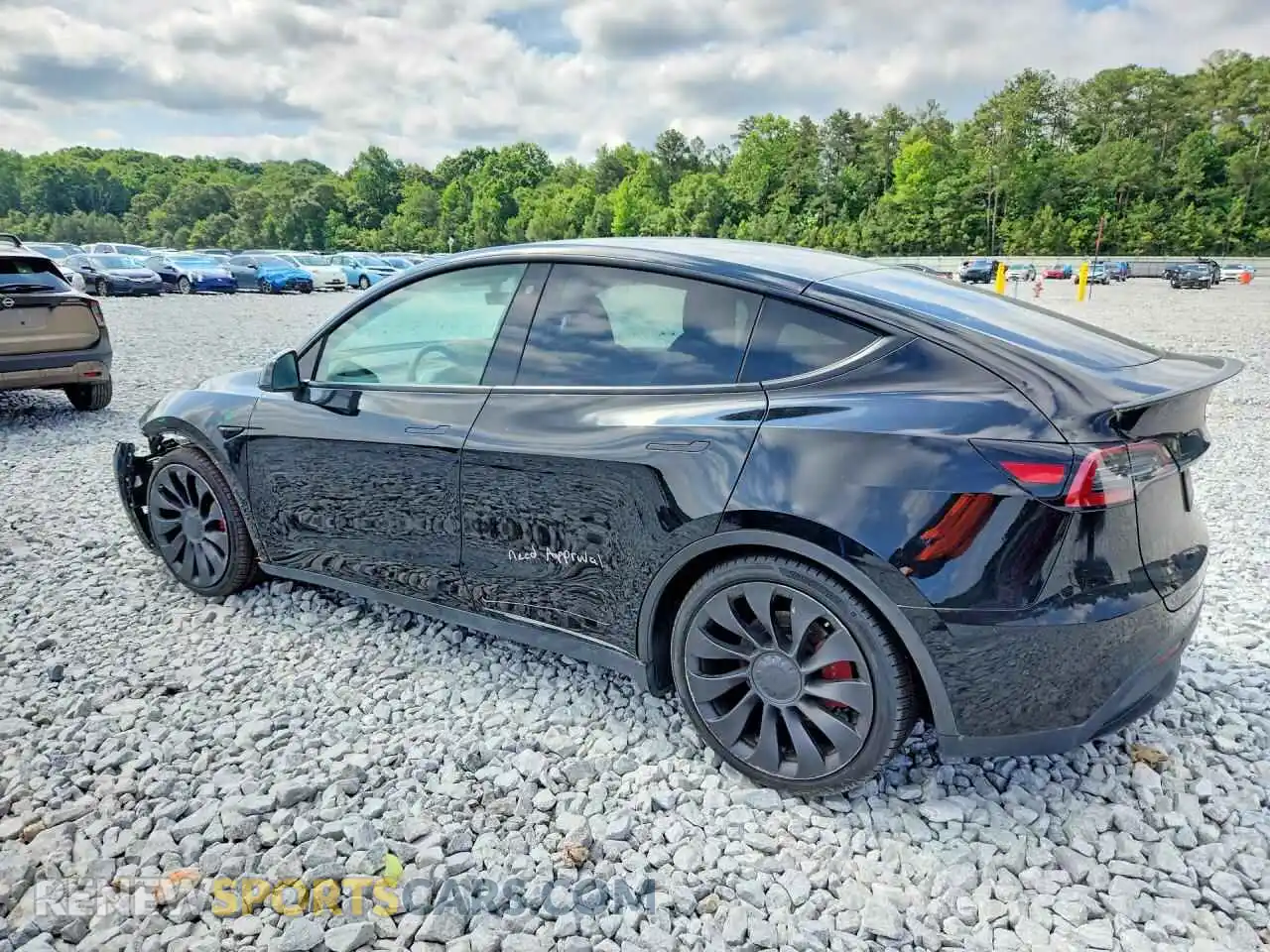 2 Фотография поврежденного автомобиля 7SAYGDEF8PF753471 TESLA MODEL Y 2023