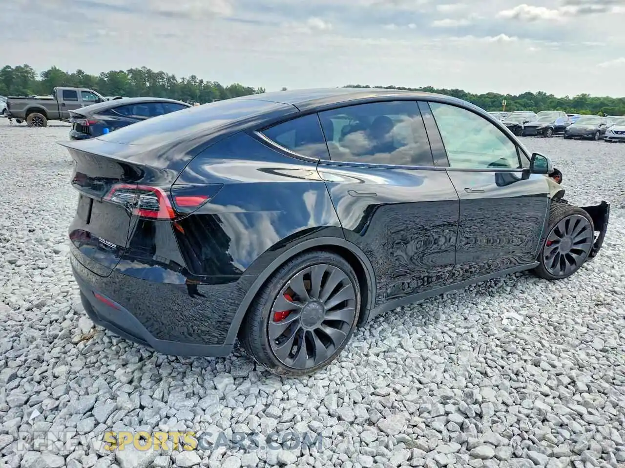 3 Фотография поврежденного автомобиля 7SAYGDEF8PF753471 TESLA MODEL Y 2023