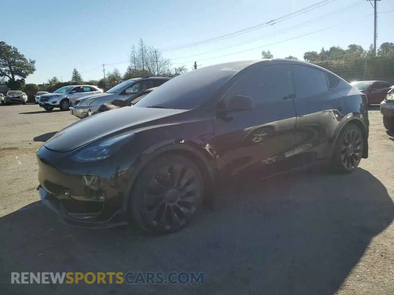 1 fotografías del automóvil dañado 7SAYGDEF8PF776345 TESLA MODEL Y 2023