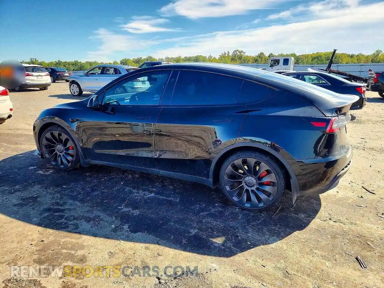 2 Photograph of a damaged car 7SAYGDEF8PF839170 TESLA MODEL Y 2023