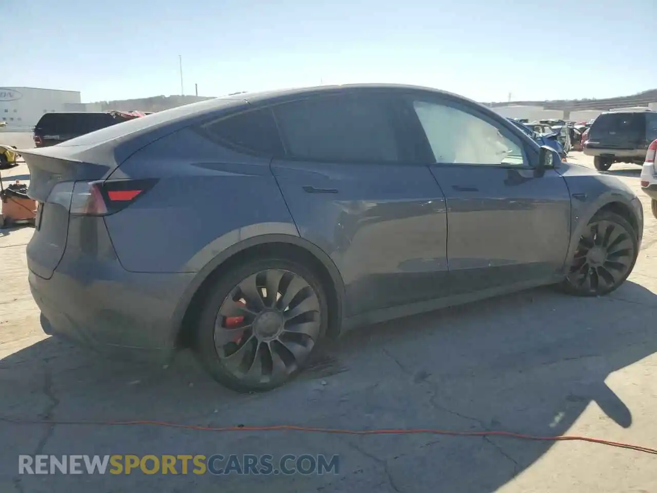 3 Photograph of a damaged car 7SAYGDEF8PF902588 TESLA MODEL Y 2023