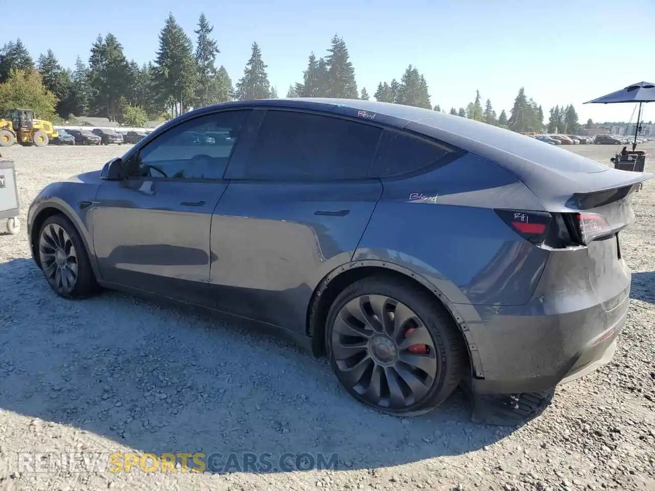 2 Photograph of a damaged car 7SAYGDEF8PF938071 TESLA MODEL Y 2023