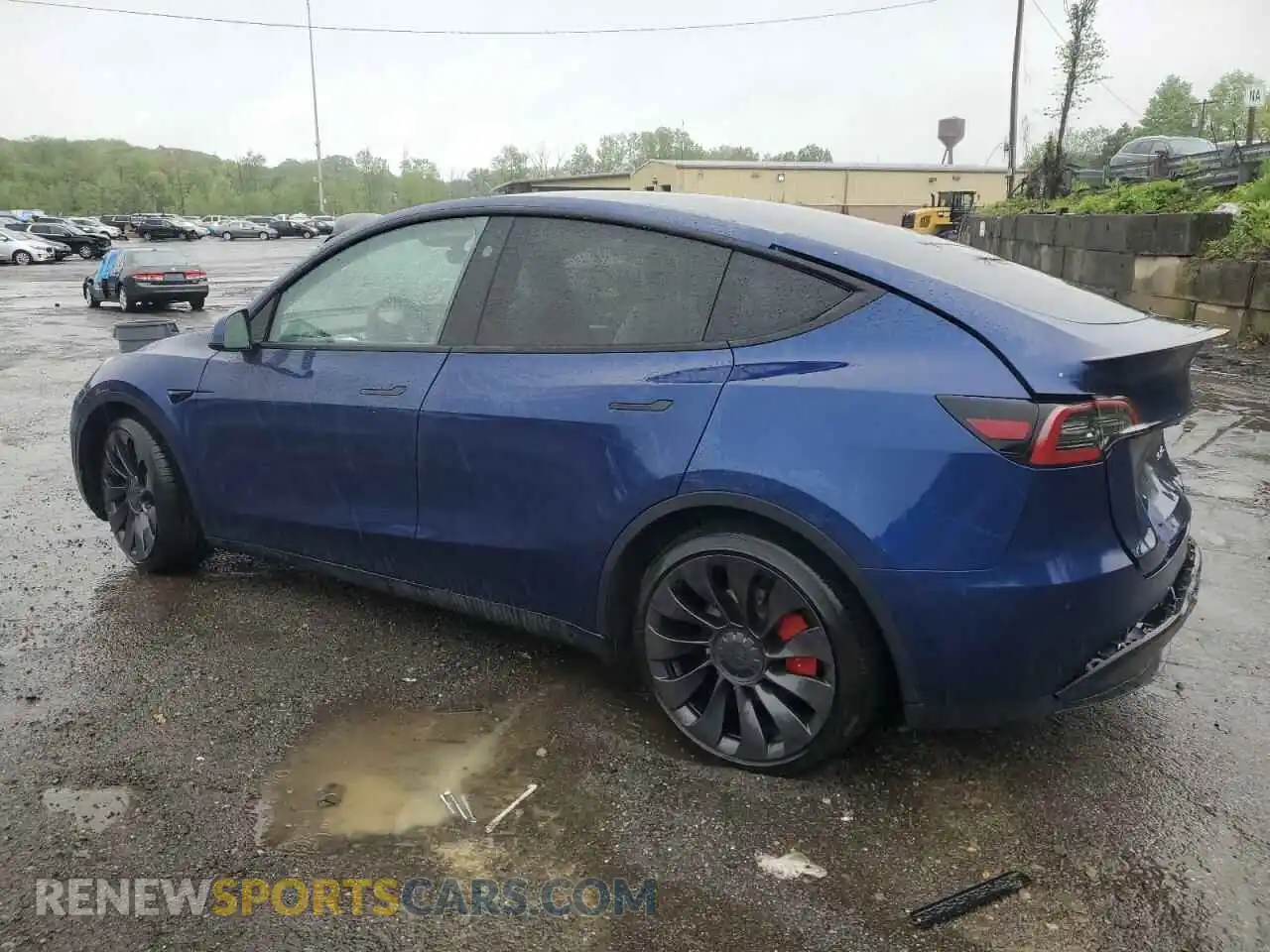 2 Photograph of a damaged car 7SAYGDEF8PF958191 TESLA MODEL Y 2023