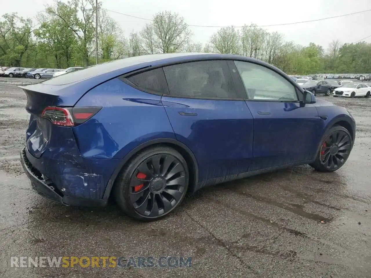 3 Photograph of a damaged car 7SAYGDEF8PF958191 TESLA MODEL Y 2023