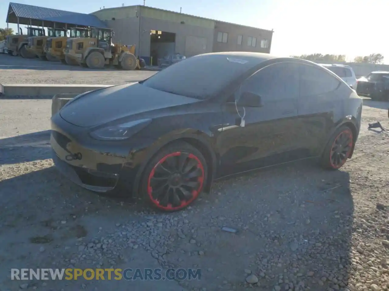 1 Photograph of a damaged car 7SAYGDEF8PF960278 TESLA MODEL Y 2023